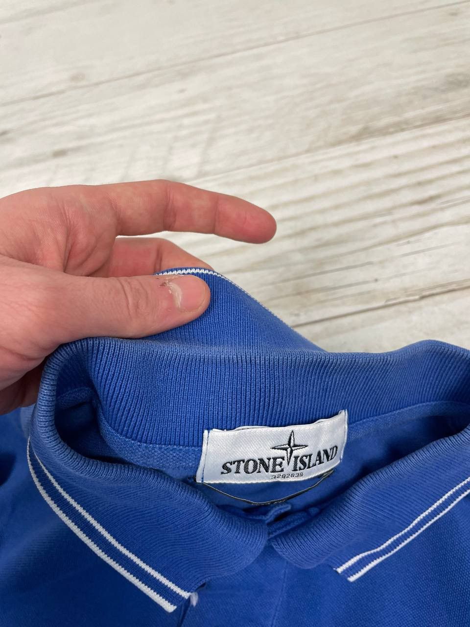 Stone Island Stone Island Polo Shirt Long Sleeve Patch Program Size US L / EU 52-54 / 3 - 10 Thumbnail