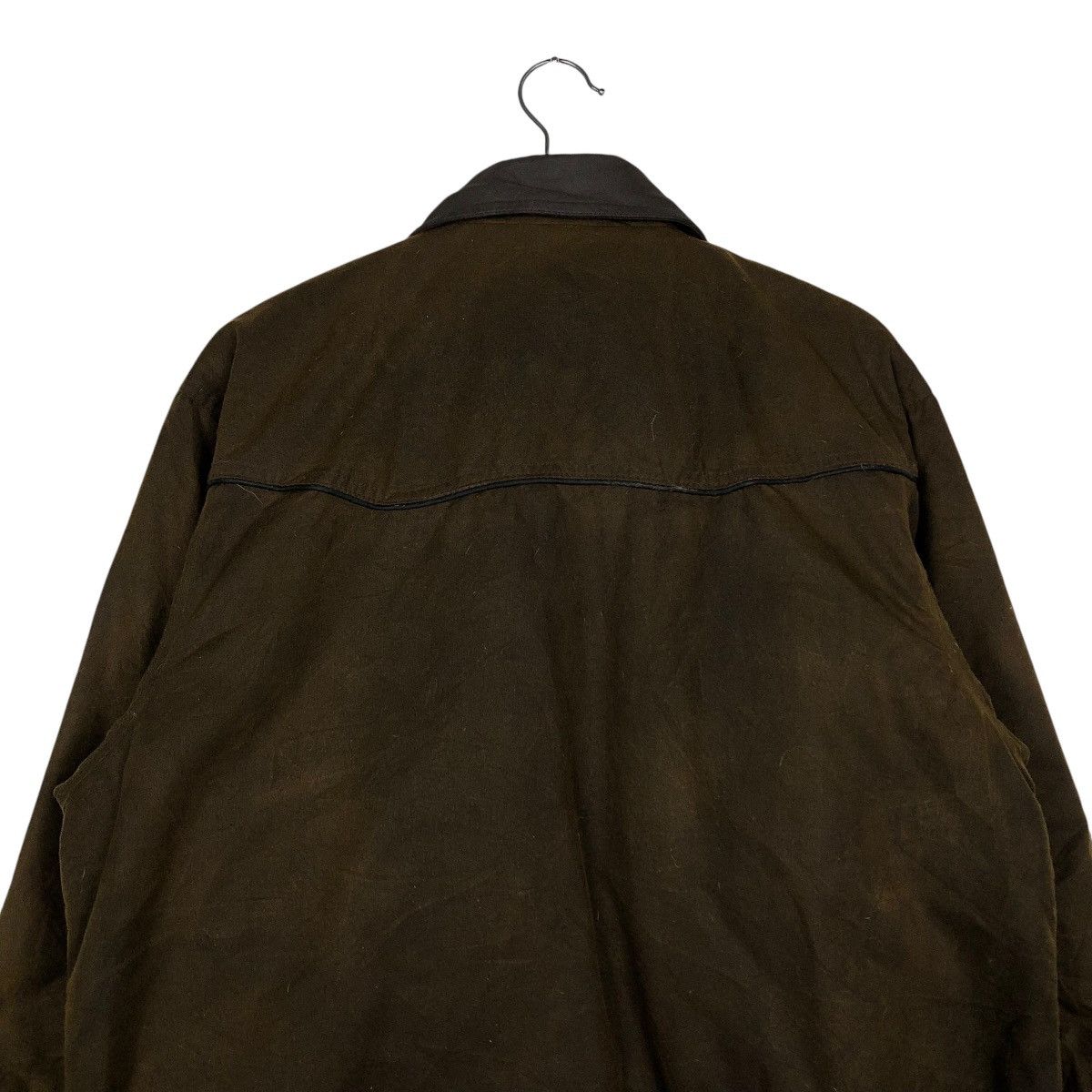 Vintage 🔥VINTAGE WAX JACKET HUNTING SURVIVAL MULTI POCKET UTBACK Size US M / EU 48-50 / 2 - 11 Thumbnail