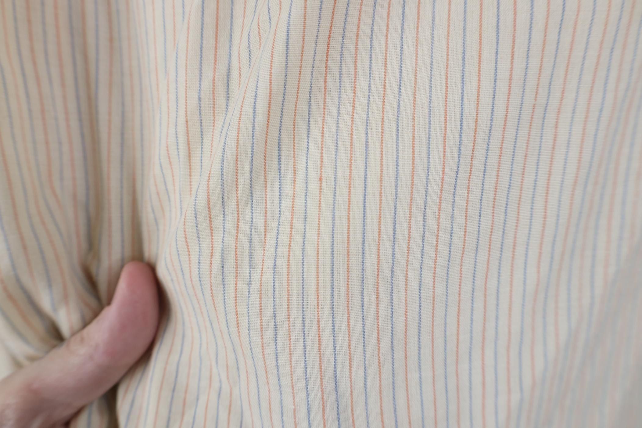 Vintage Vintage 70s Streetwear Dagger Collar Striped Button Shirt Size US M / EU 48-50 / 2 - 9 Thumbnail