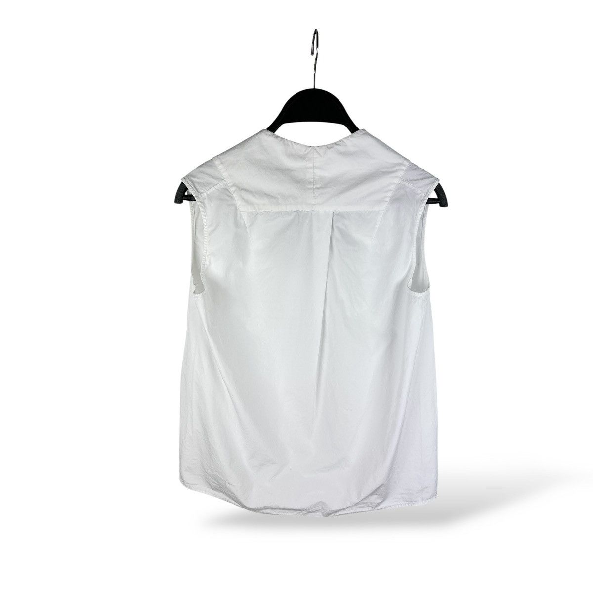 Jil Sander Jil Sander White Tank Top Sleeveles Top Classic Blank Womens Size S / US 4 / IT 40 - 6 Thumbnail