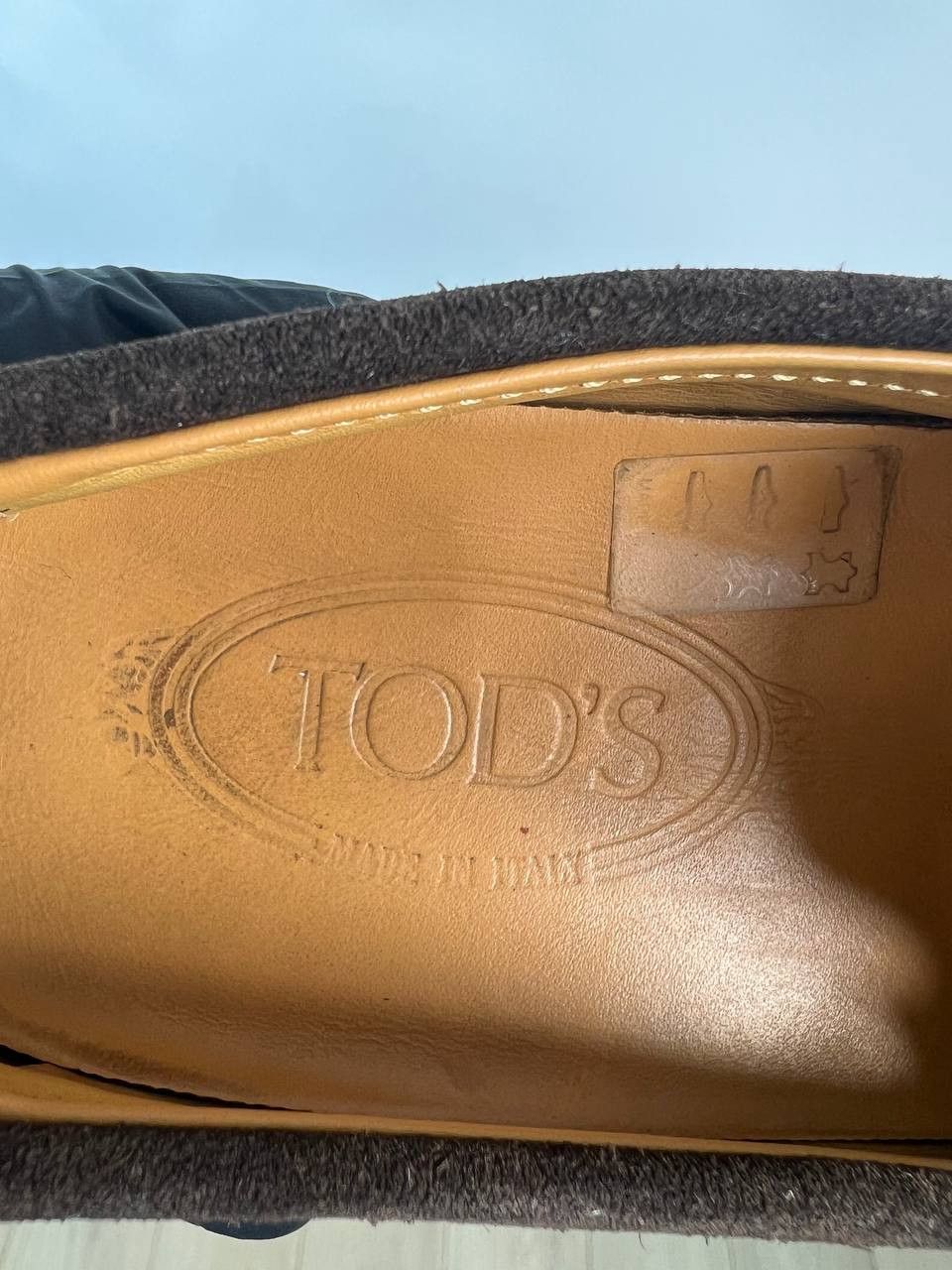 Tod's × Vintage Tods Damen Halbschuhe Ballerina Slipper Sehr Gut Karton 38 Size US 7 / IT 37 - 3 Thumbnail