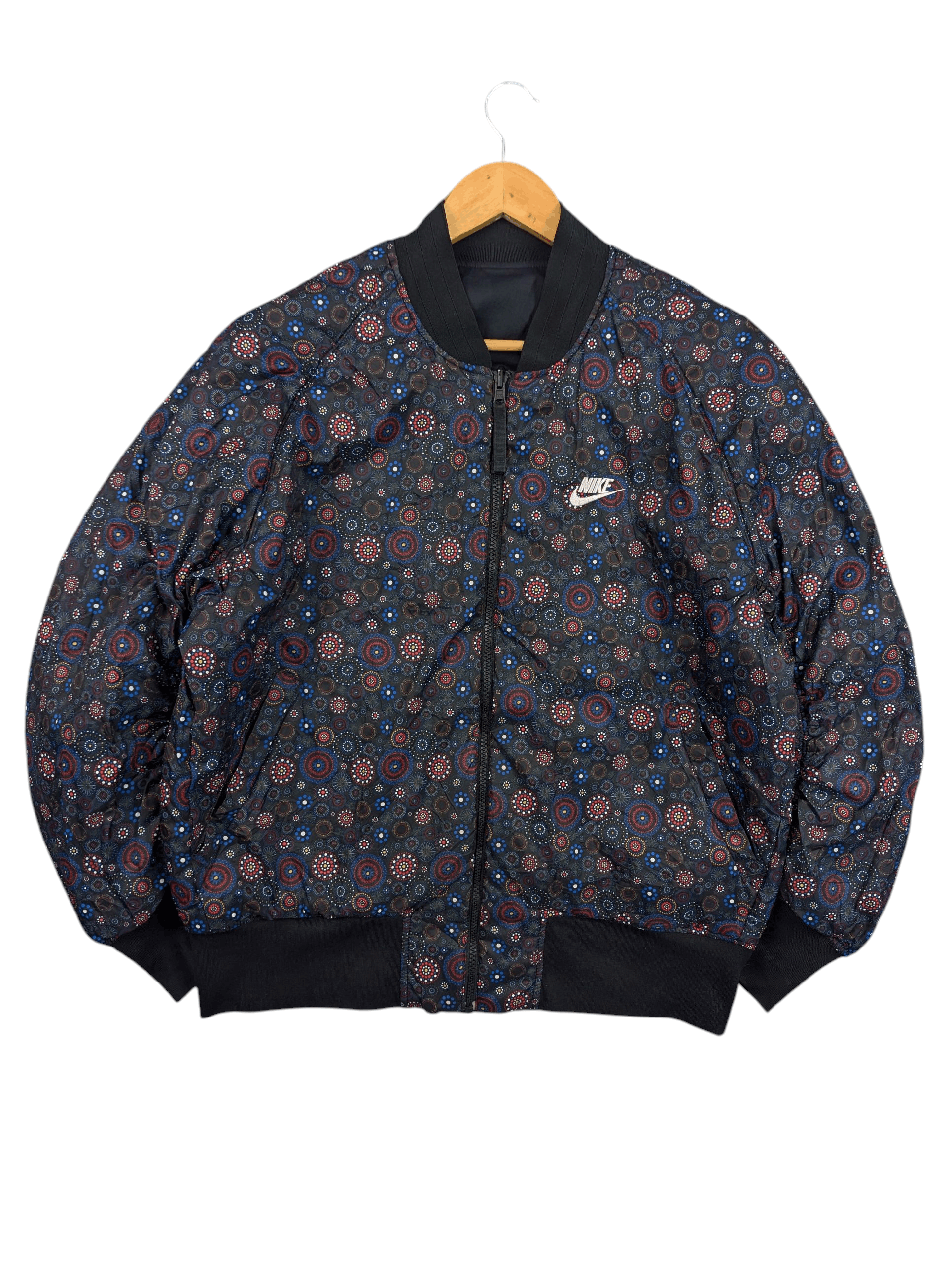 Nike Nike Aviator Reversible Bomber Flight Jacket Size US XL / EU 56 / 4 - 11 Thumbnail