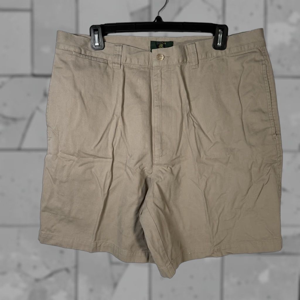 Club Room NWT Club Room 100% Cotton Chino Shorts Beige Casual Size 36 Mens Size US 36 / EU 52 - 1 Thumbnail