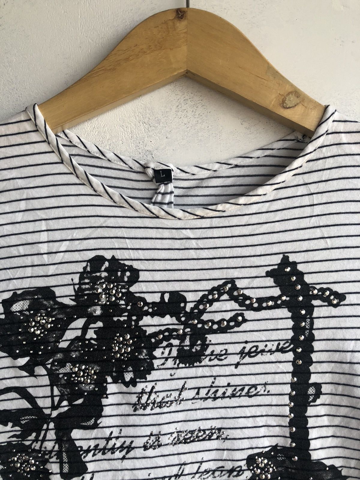 If Six Was Nine Japanese Poem Rose Long Sleeve Size US L / EU 52-54 / 3 - 5 Thumbnail