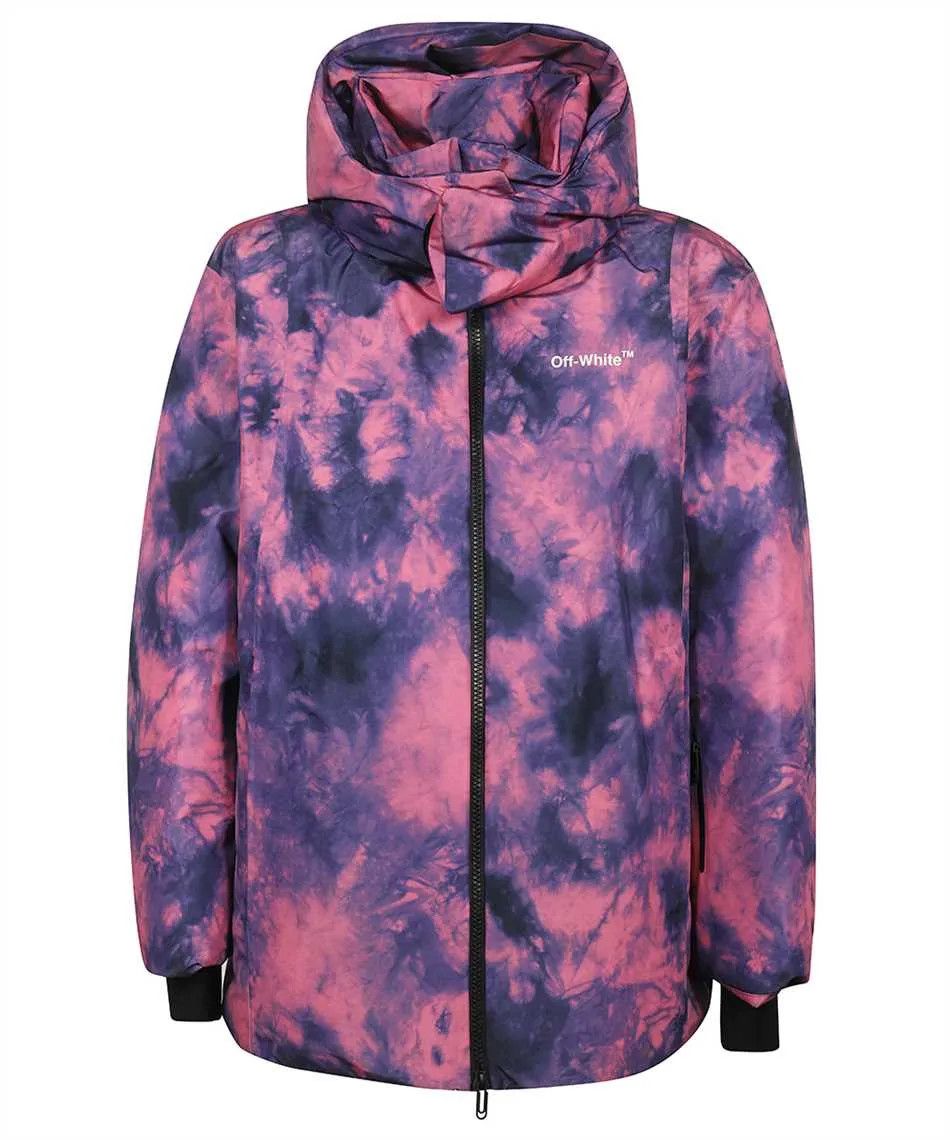 Off-White o1y0225 Logo Shell Hooded Jacket in Multicolor Size US S / EU 44-46 / 1 - 1 Thumbnail