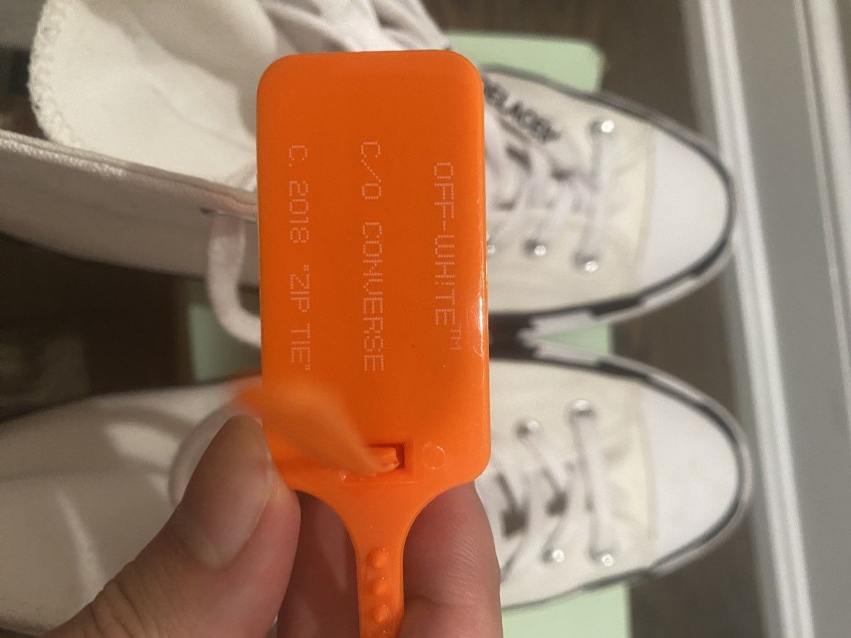 Converse × Off-White Off White Converse 2.0 Size US 10.5 / EU 43-44 - 9 Thumbnail