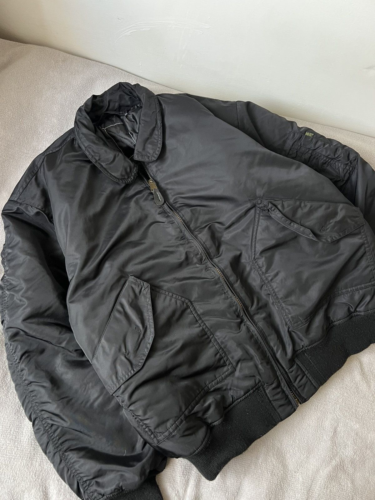 MIL-TEC Vintage mil tec ma1 bomber jacket avant garde 2000s alpha Size US XL / EU 56 / 4 - 3 Thumbnail
