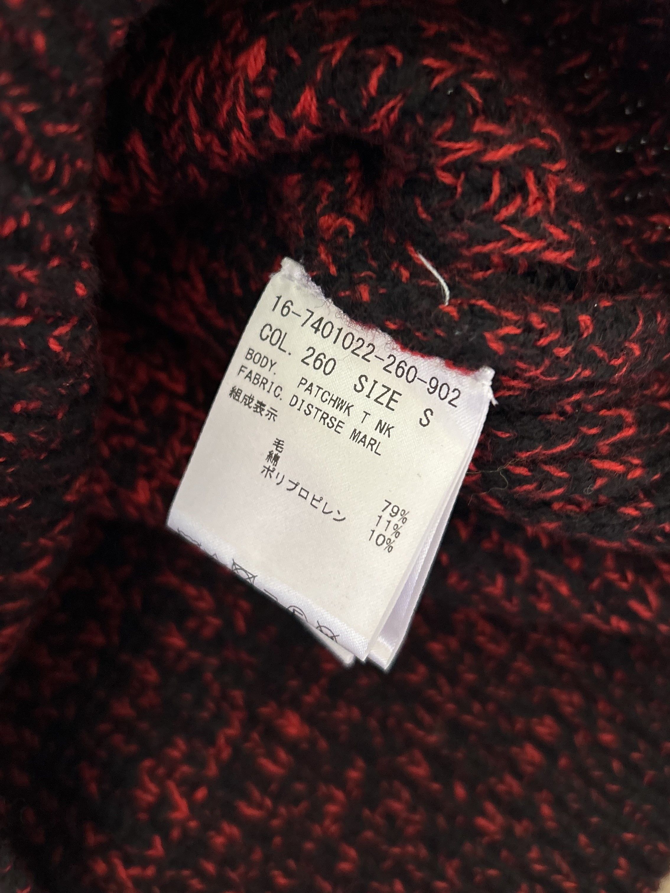 Helmut Lang Helmut Lang Red Gradient Knit Sweater Size S / US 4 / IT 40 - 7 Thumbnail