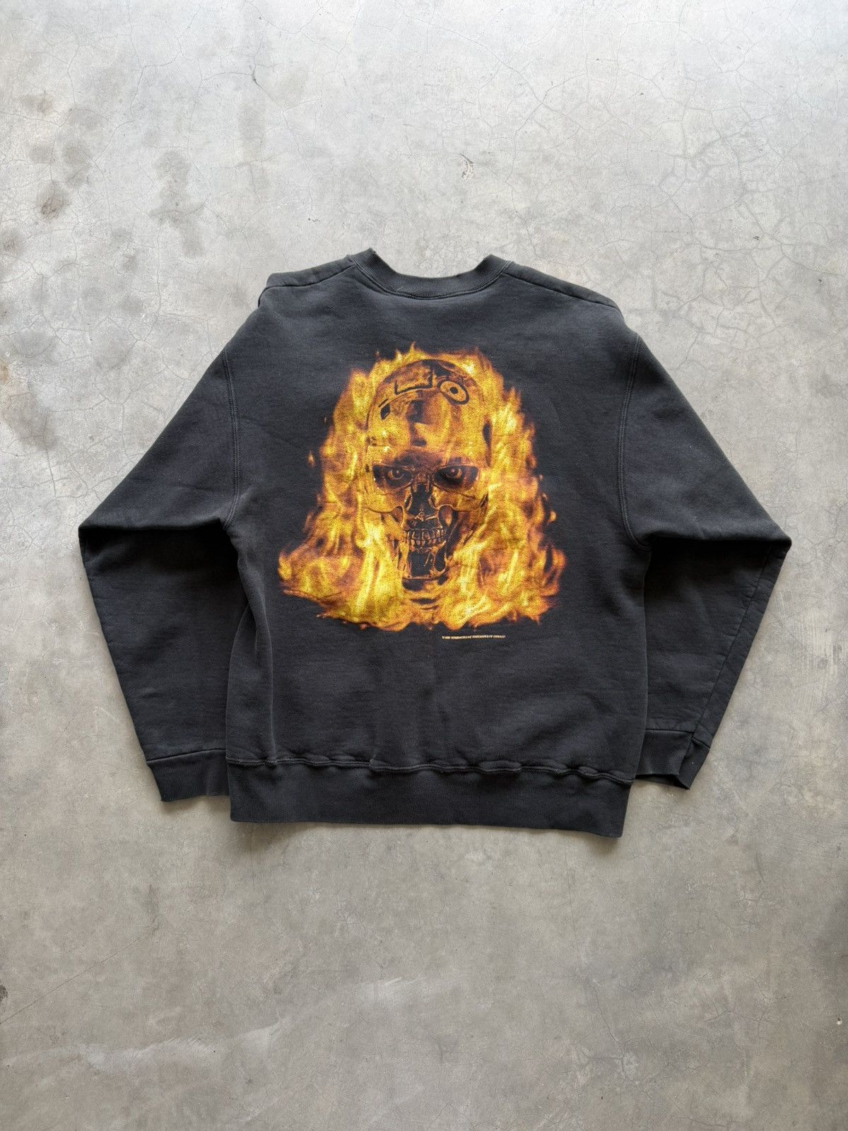 Vintage Vintage 90s Terminator 2 Crew Neck Size US L / EU 52-54 / 3 - 1 Thumbnail