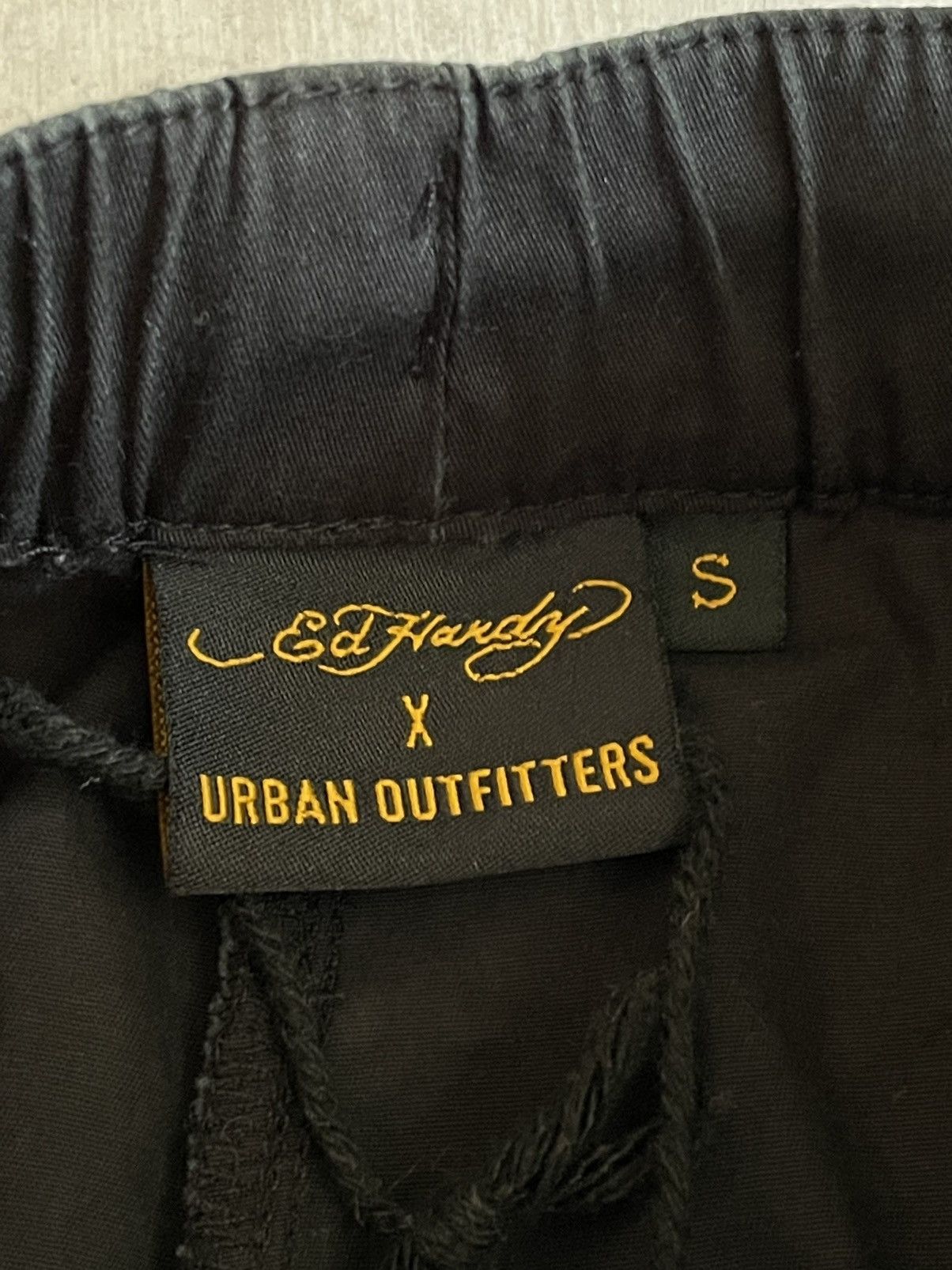 Christian Audigier × Ed Hardy × Japanese Brand Ed Hardy x Urban Outfitters Dragon Cargo Pants Y2K Parachute Size US 30 / EU 46 - 10 Thumbnail
