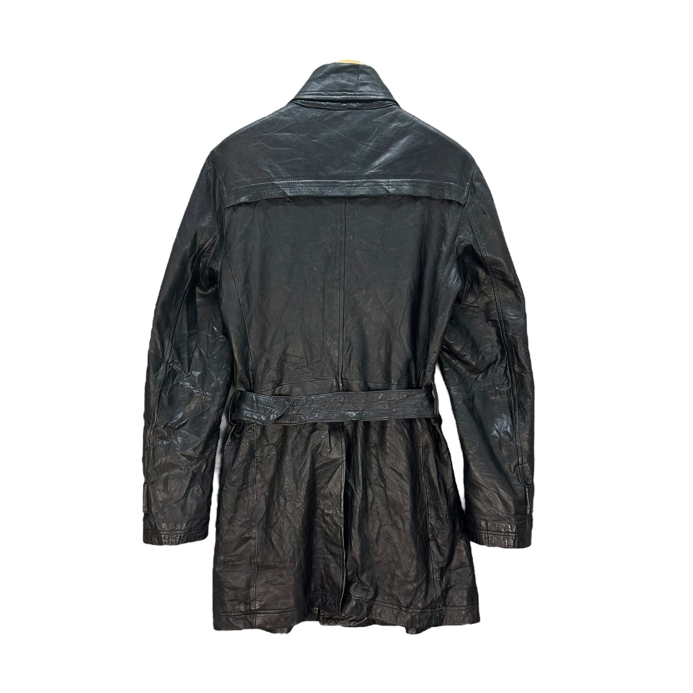 Tornado Mart TORNADO MART POLY OVERCOAT / TRENCH COAT #8750-024 Size L / US 10 / IT 46 - 12 Thumbnail