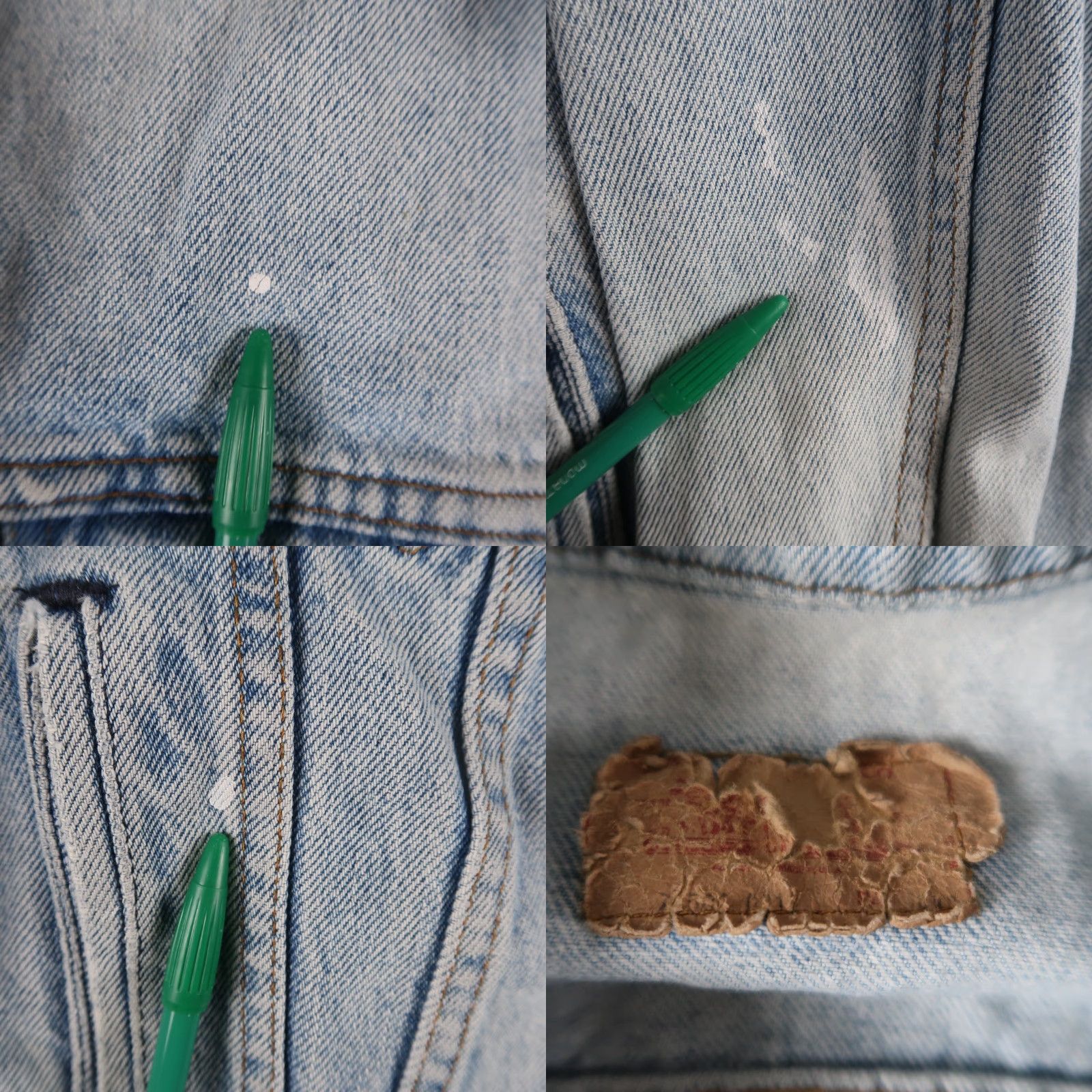 Levi's VINTAGE Levi's Trucker Jacket Denim Blue 80s Size US L / EU 52-54 / 3 - 8 Thumbnail