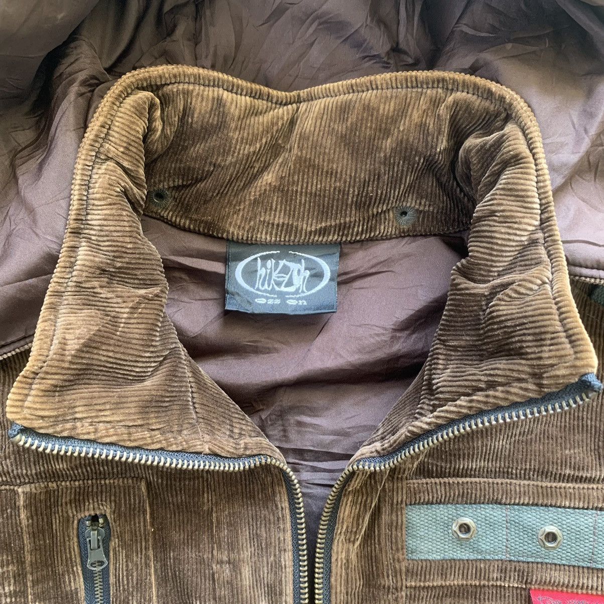 Japanese Brand Ozz On Corduroy Hooded Utility Jacket 18.5x27.5” Size S / US 4 / IT 40 - 7 Thumbnail