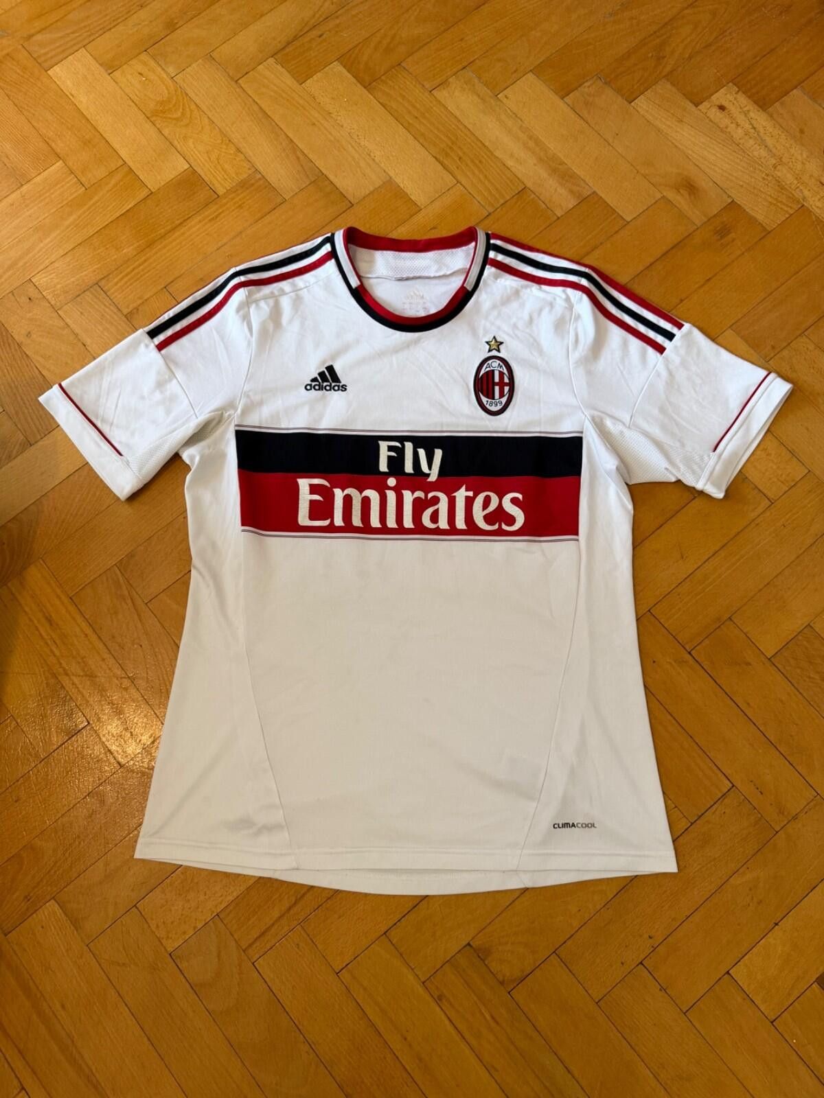 Adidas 2012-13 AC Milan Away Shirt Jersey (L) EL Shaarawy #92 Size US L / EU 52-54 / 3 - 1 Thumbnail
