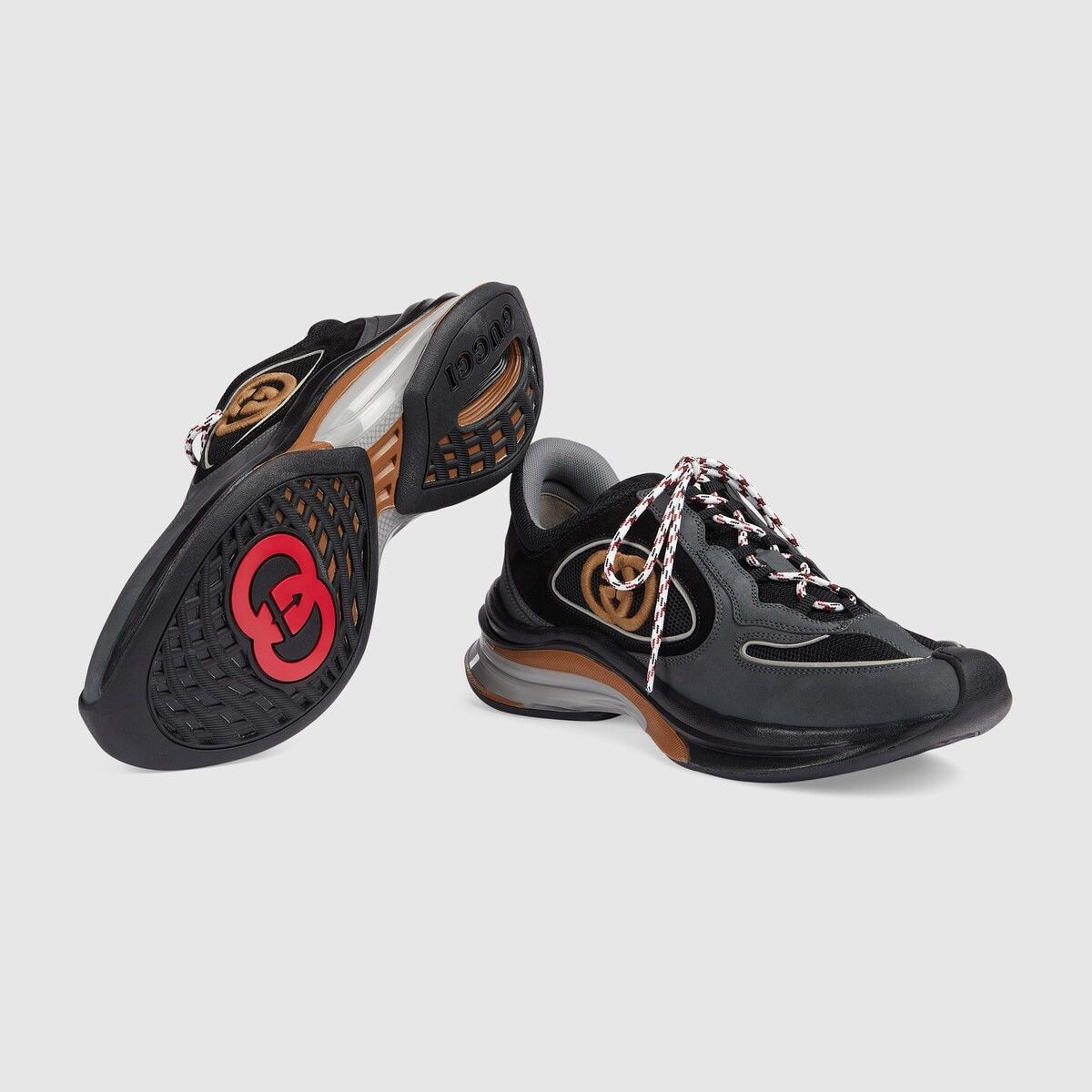 Gucci o1loc1c0625 Run Sneakers in Multicolor Size US 10.5 / EU 43-44 - 6 Thumbnail