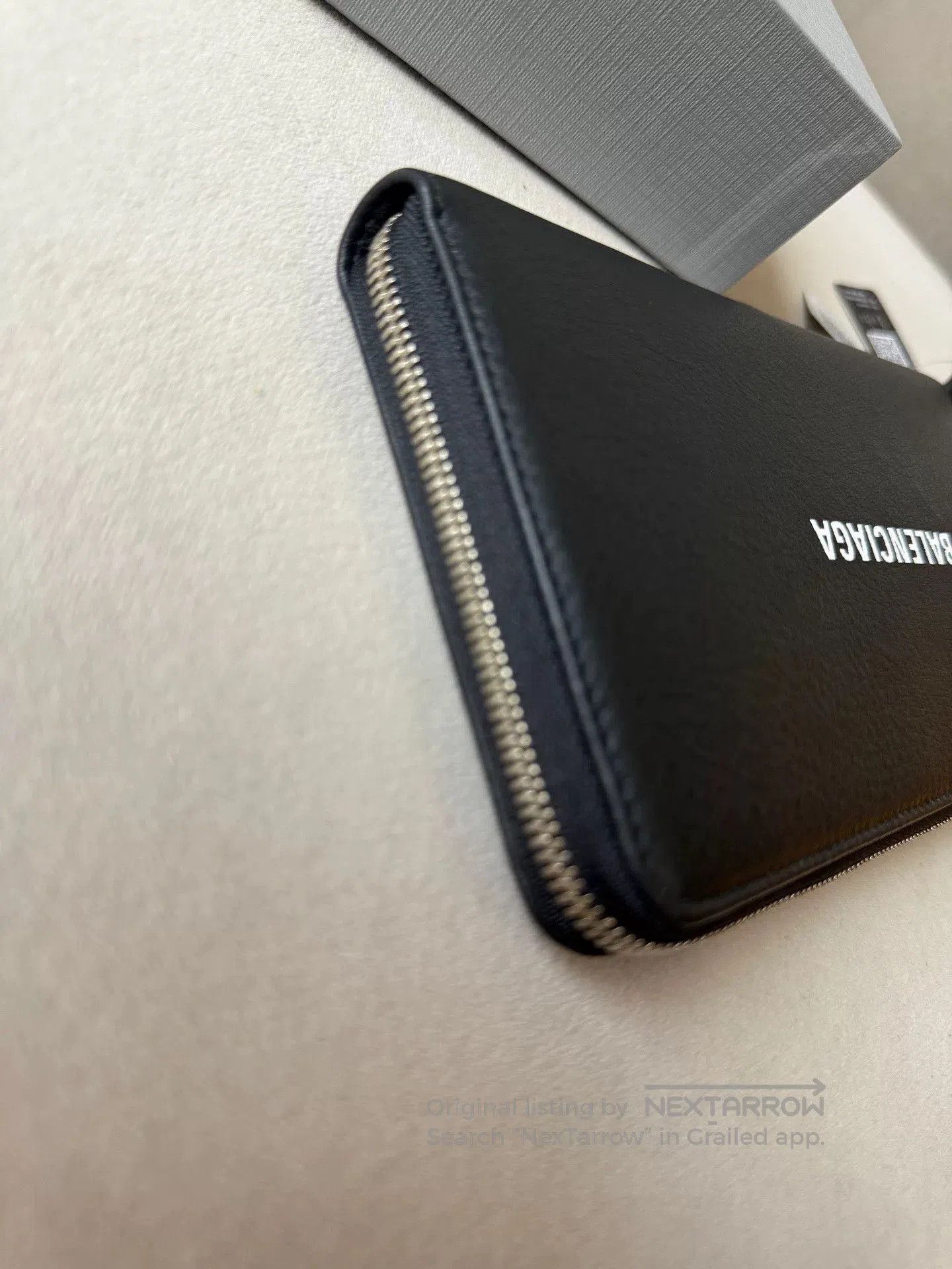 Balenciaga Balenciaga Black Long Zip Wallet. Size ONE SIZE - 4 Thumbnail