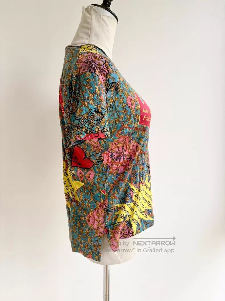Vivienne Westwood Vivienne Westwood Colorful Graffiti Short Sleeve Size S / US 4 / IT 40 - 4 Thumbnail