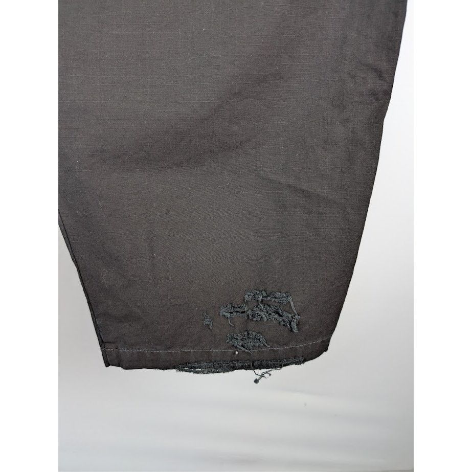 Balenciaga o1rshd1 Hybrid Baggy Denim Pants in Black Size US 30 / EU 46 - 15 Thumbnail