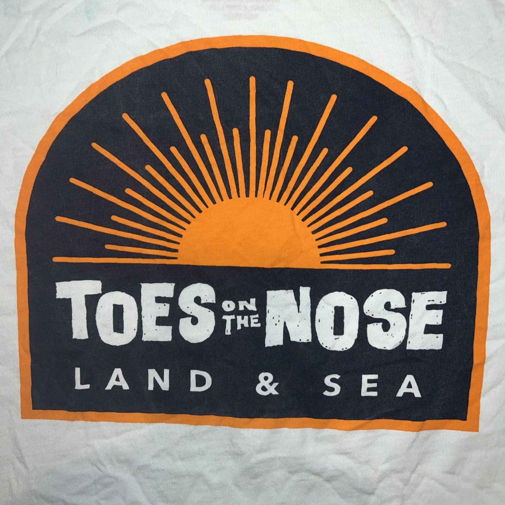 Vintage Toes On The Nose T-Shirt XL Surfboards Sunset Surfer Design Navy Blue Cotton Crew Neck Short Sleeve Vintage? Size US XL / EU 56 / 4 - 2 Thumbnail