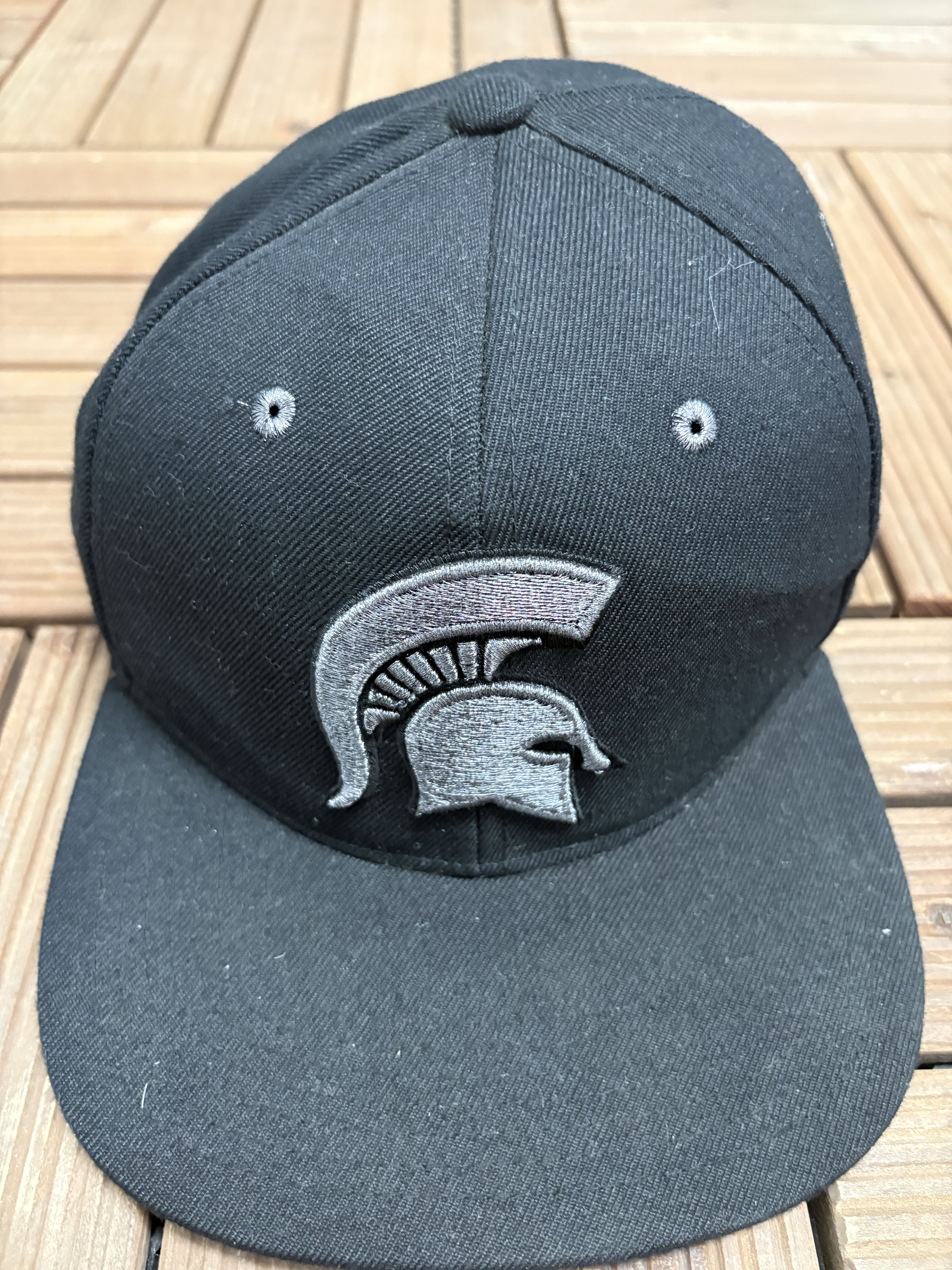 Zephyr Michigan State Spartans Vintage Black Snap Back Hat Cap Size ONE SIZE - 3 Thumbnail