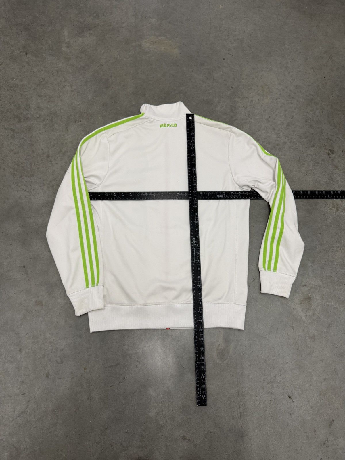 Adidas 2000s Mexico Adidas Soccer Track Jacket World Cup White Y2K Size US M / EU 48-50 / 2 - 5 Thumbnail