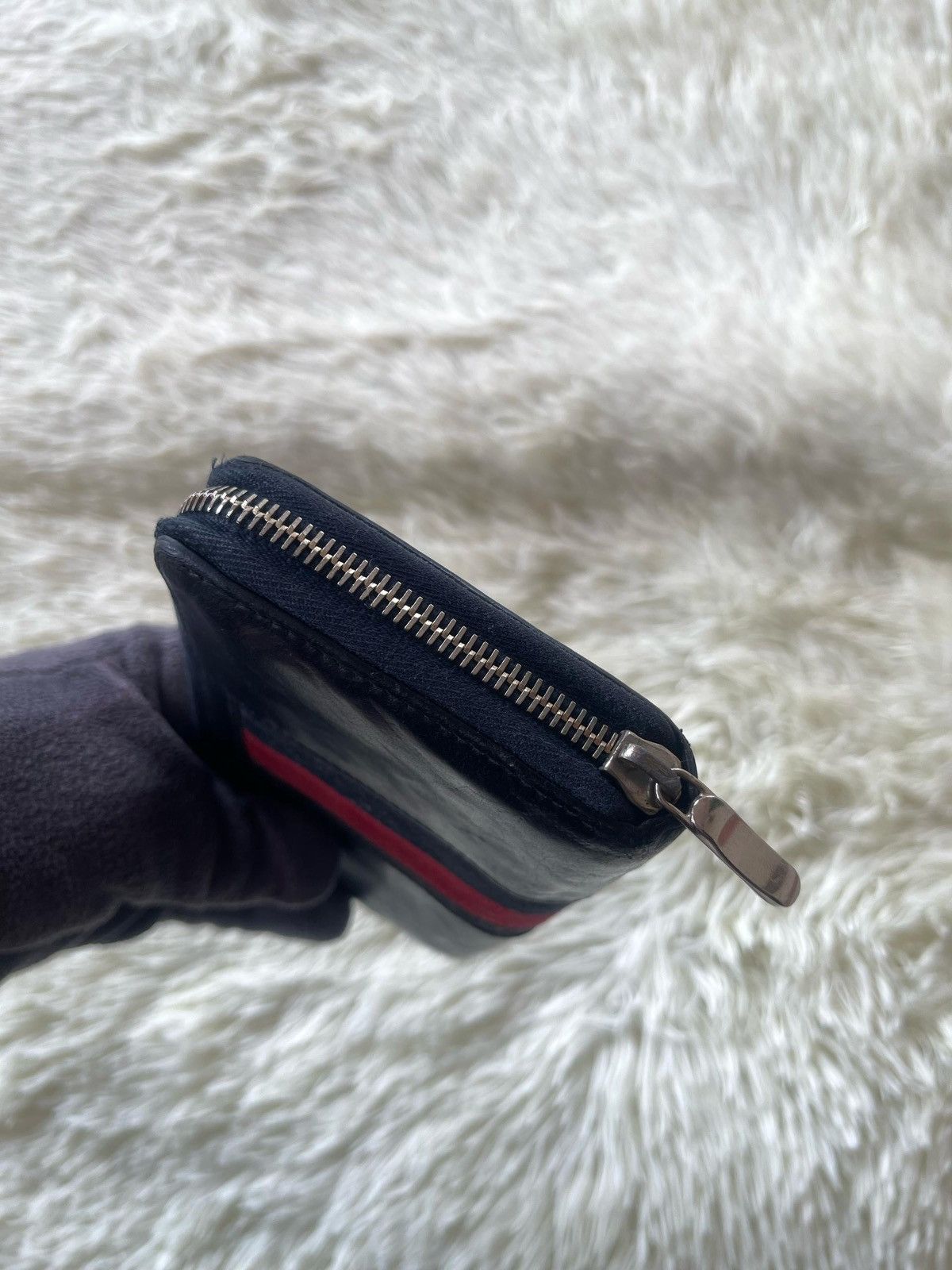 Designer × Gucci × Vintage Gucci Sherry Line Zipper Wallet Size ONE SIZE - 15 Thumbnail