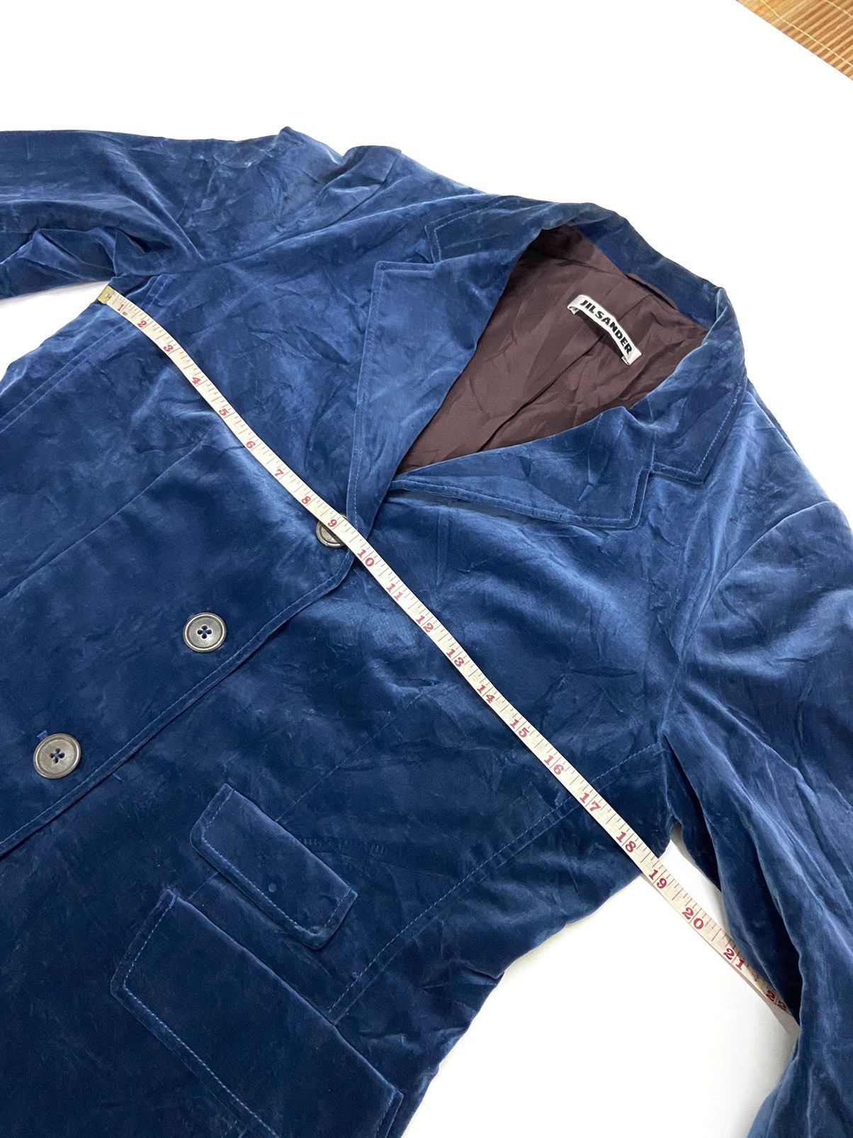 Jil Sander JILL SANDER VELVET BLAZER Size XS / US 0-2 / IT 36-38 - 5 Thumbnail