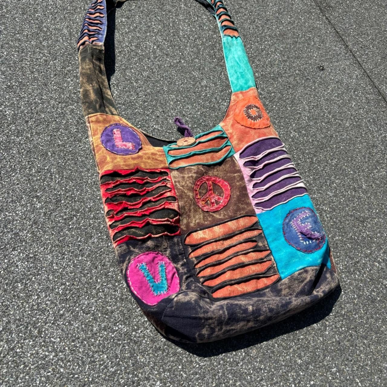 Japanese Brand × Vintage Vintage patchwork waistbag Size ONE SIZE - 2 Thumbnail