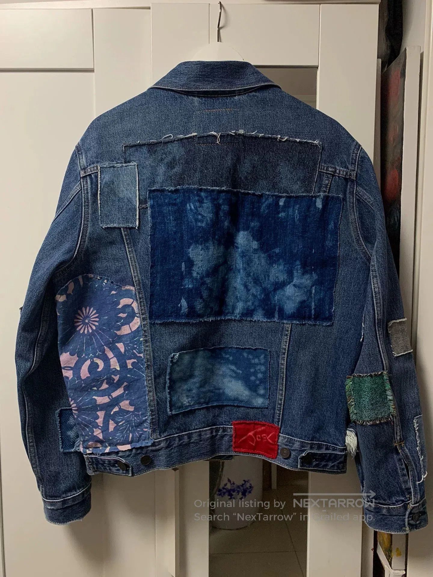 Levi's Vintage Clothing CGJoey Remake Boro Patch Denim Jacket. Size US M / EU 48-50 / 2 - 3 Thumbnail