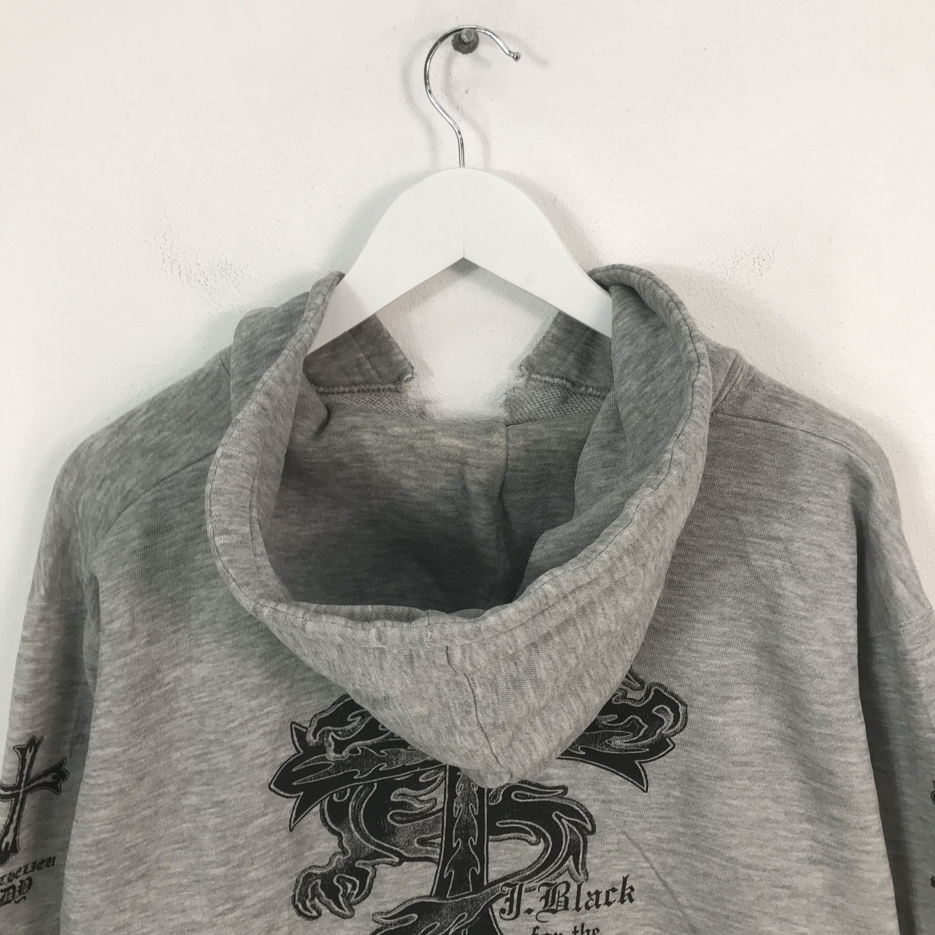 Japanese Brand Rare J Black Sweatshirt Hoodie Size US L / EU 52-54 / 3 - 4 Thumbnail