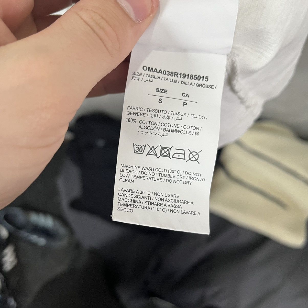 Off-White Off White T-shirt Big Logo White Size US S / EU 44-46 / 1 - 14 Thumbnail