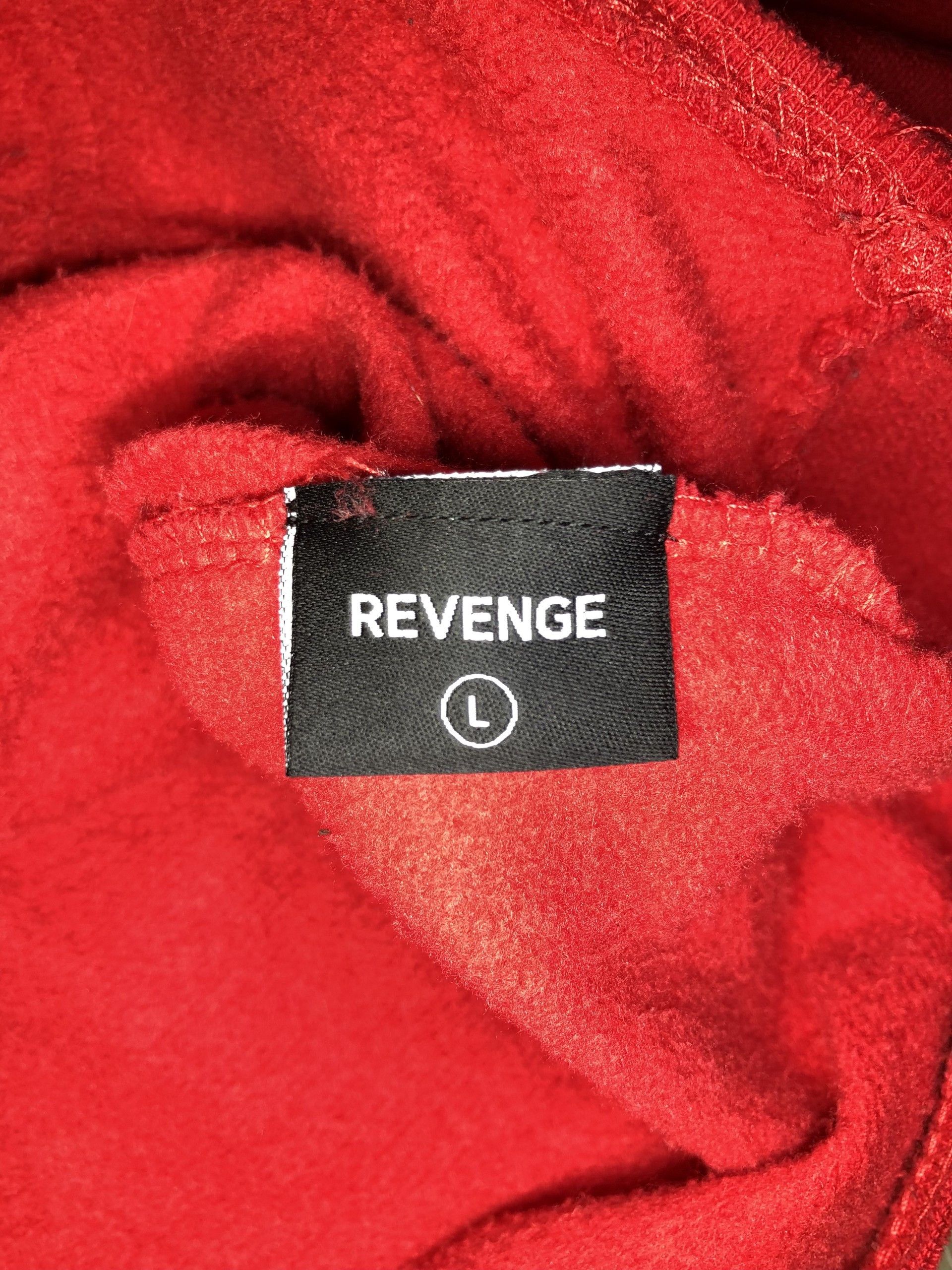 Revenge Revenge Red Isaac Hoodie OG Size US L / EU 52-54 / 3 - 7 Thumbnail