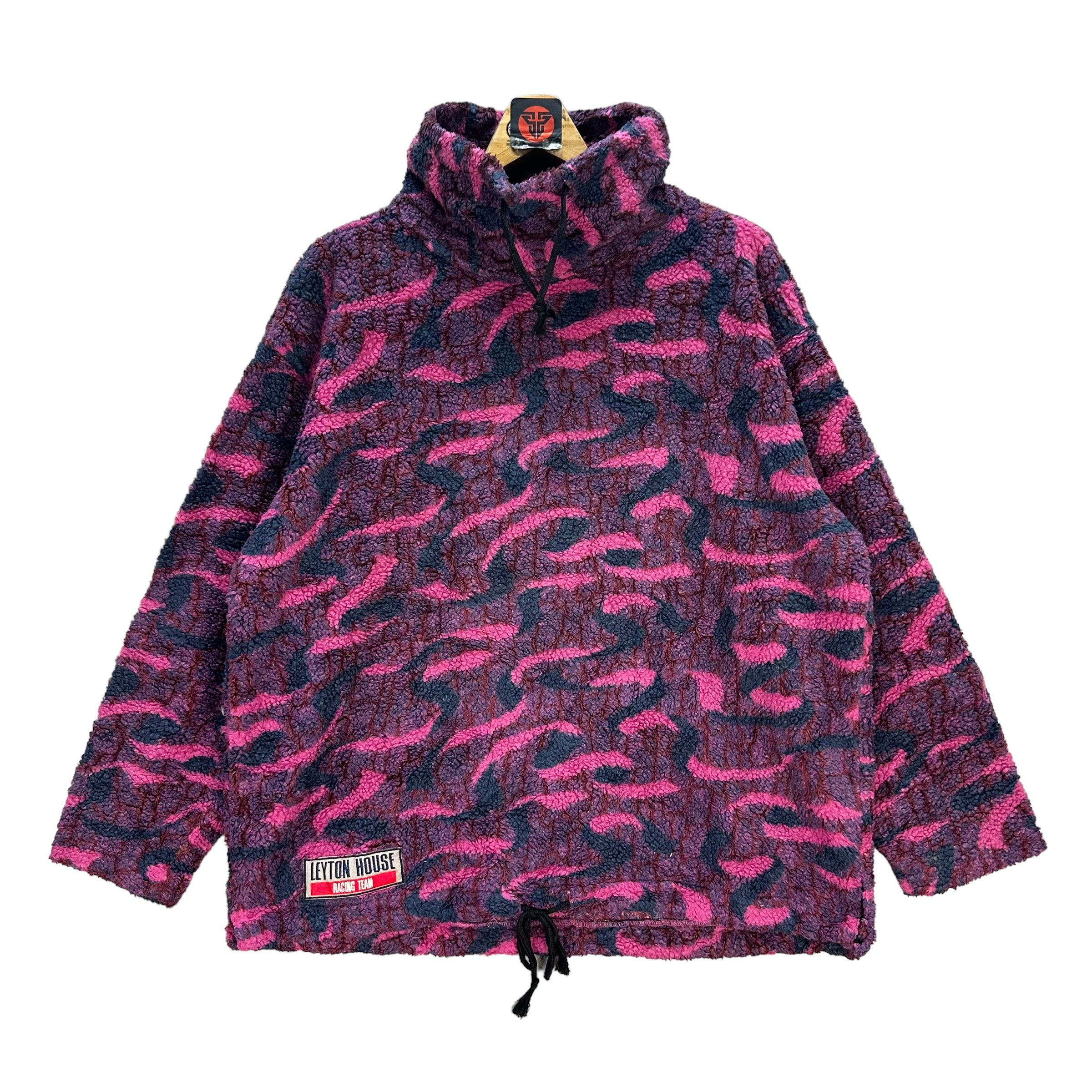 Japanese Brand RARE🔥 LEYTON HOUSE TEAM RACING FLEECE #7554-153 Size US L / EU 52-54 / 3 - 1 Thumbnail