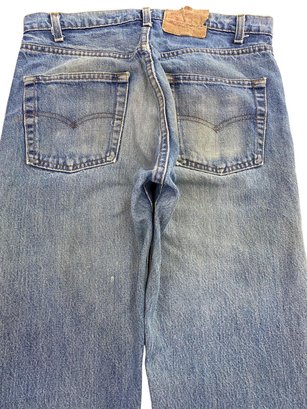 Levi's Levi’s Blue Faded Wash Straight Cut Style Jeans Size US 31 - 4 Thumbnail