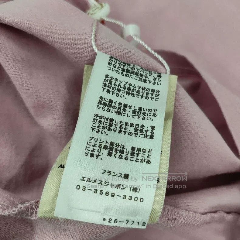 Hermes Hermes Cotton T-Shirt Pink Size XXS / US 00 / IT 34 - 6 Thumbnail