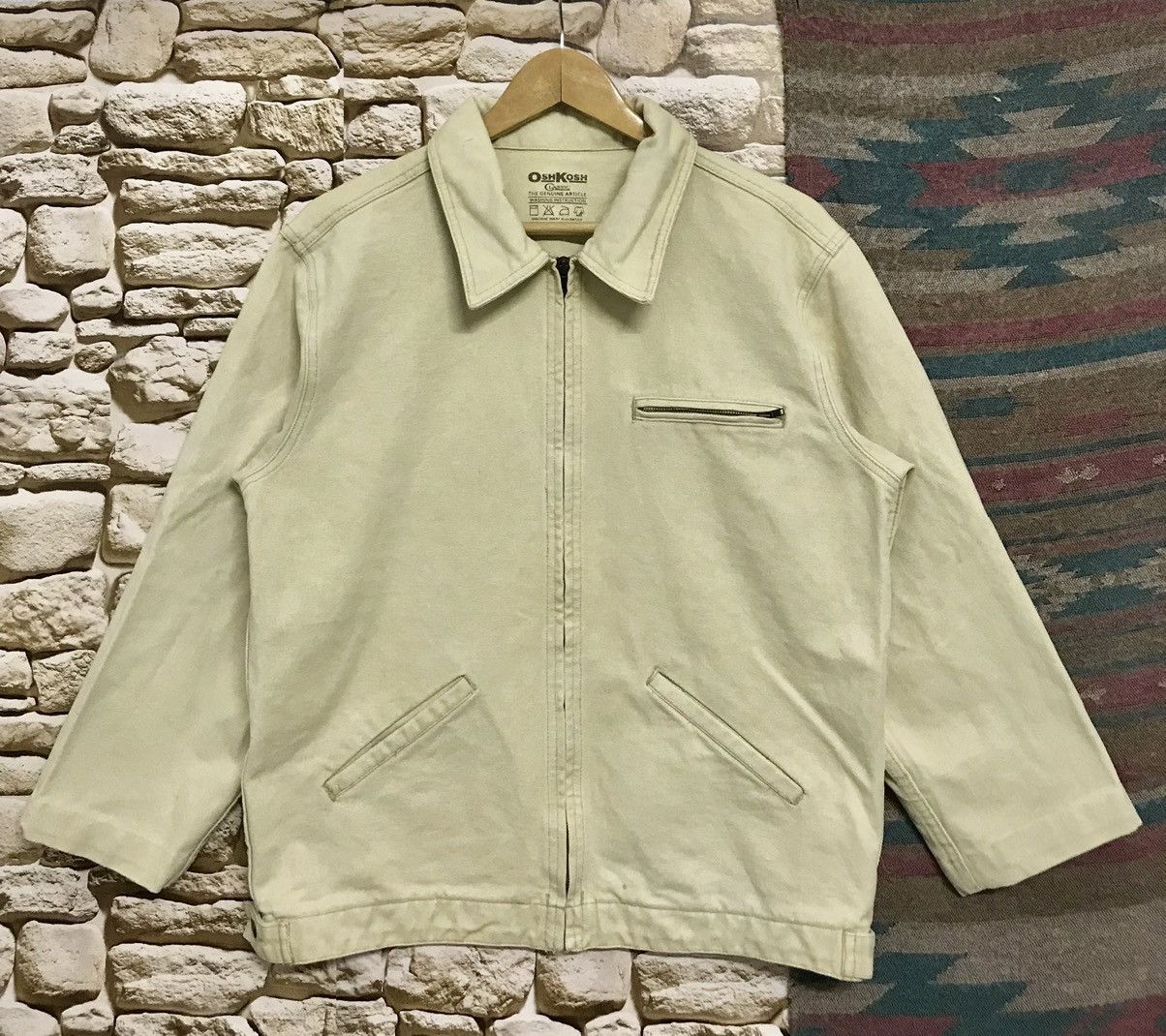 Oshkosh × Vintage Vintage OshKosh Classic Workers Jacket Size US M / EU 48-50 / 2 - 1 Thumbnail