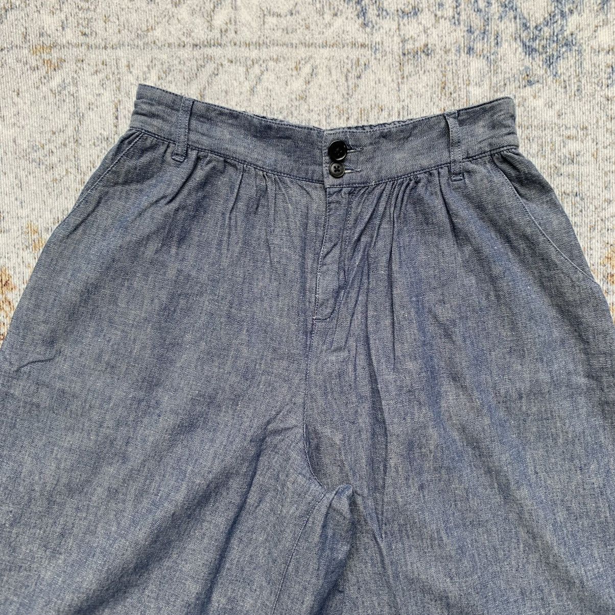 Japanese Brand × Vintage × Yohji Yamamoto Rare Vintage Shuca Japanese Brand Ultra Wide Pants Size US 30 / EU 46 - 4 Thumbnail