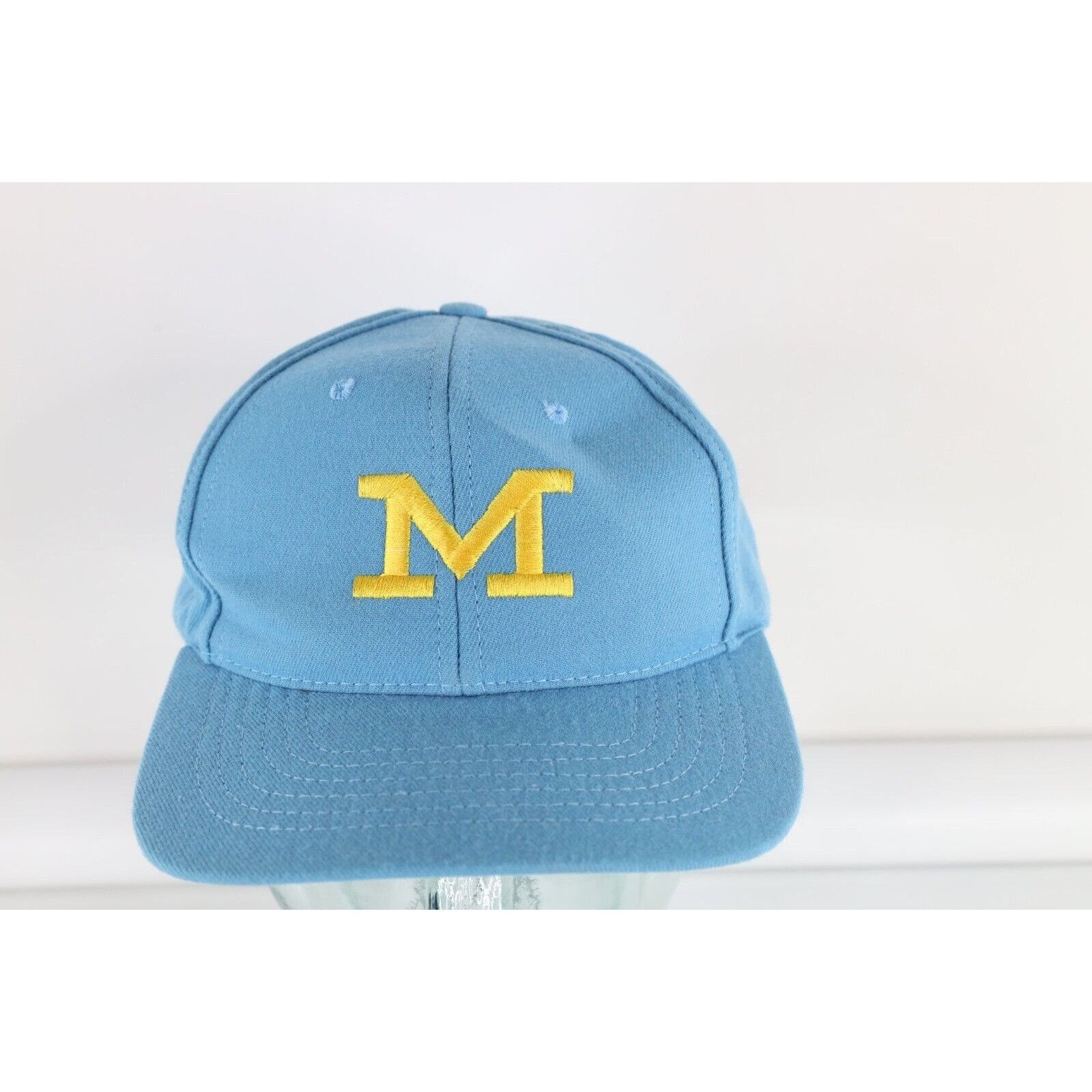 Vintage Vintage 90s University of Michigan Snapback Hat Cap Size ONE SIZE - 1 Thumbnail