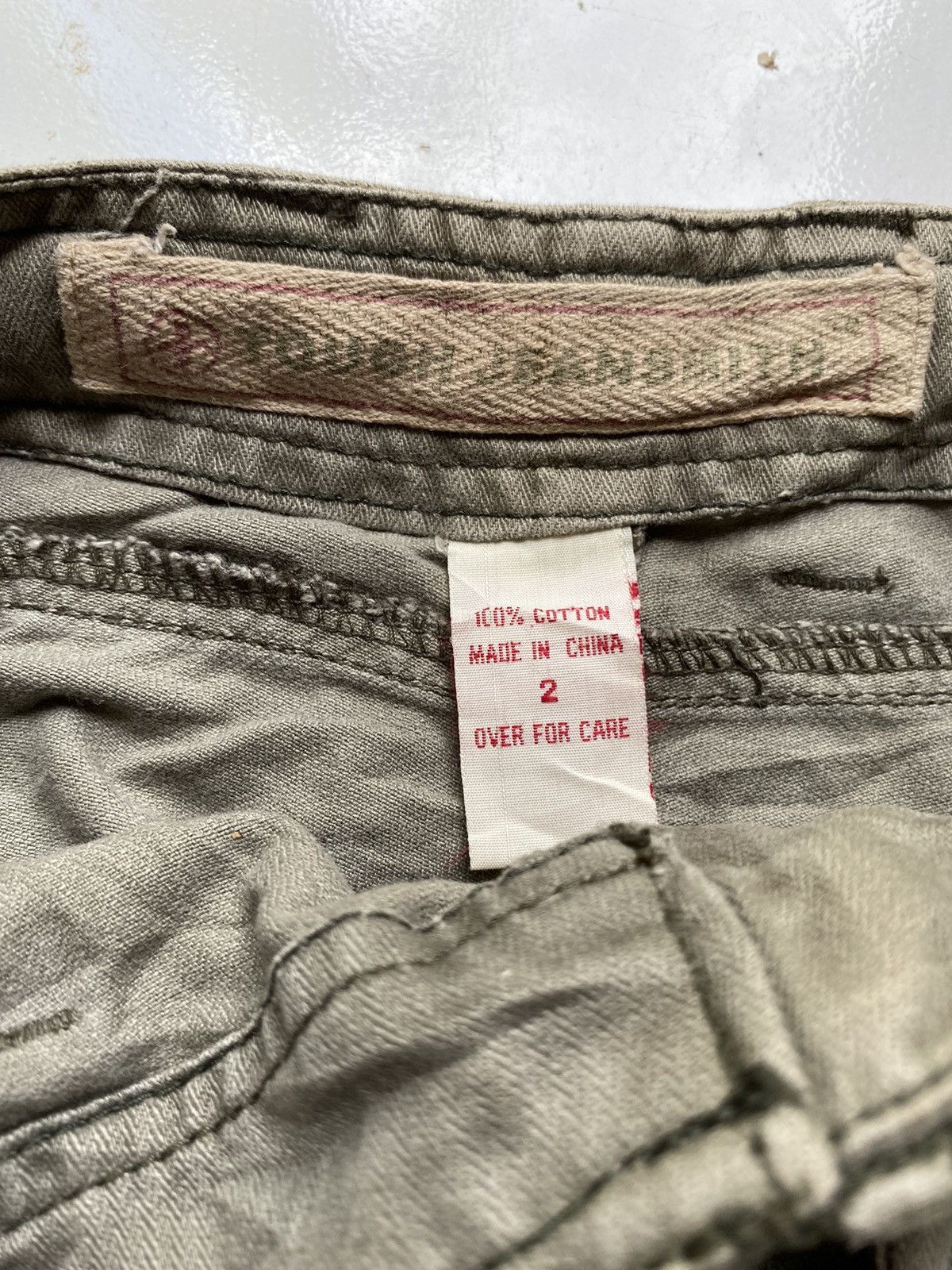 GOA Tough jean smith flared goa style cargo pants Size US 30 / EU 46 - 6 Thumbnail
