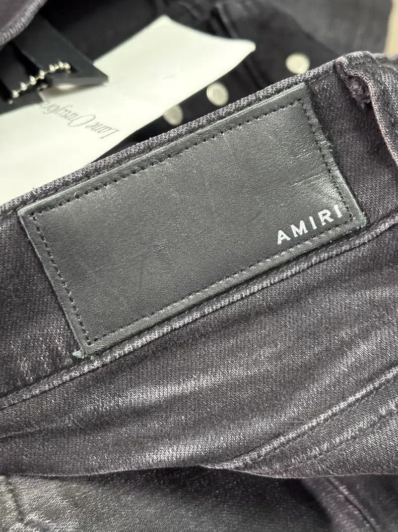 Amiri Amiri Size 31 Hot drilling and piercing slim jeans Size US 31 - 6 Thumbnail