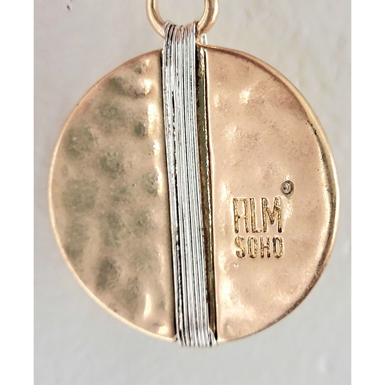 Robert Lee Morris Robert Lee Morris RLM Soho Collection: Hammered Disc Drops Size ONE SIZE - 5 Thumbnail