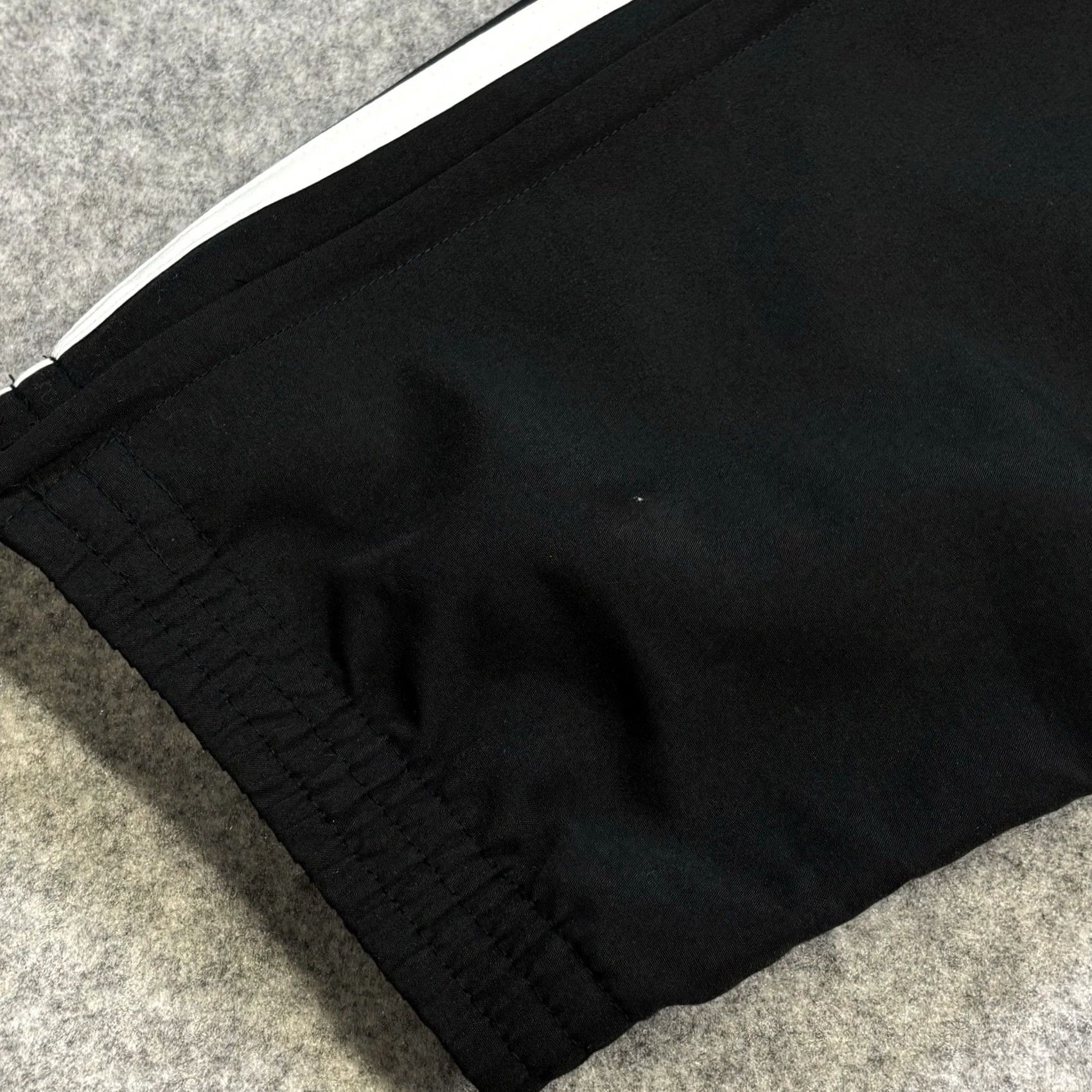 Adidas Adidas Track Pants Medium Mens Black White 2015 Pockets Zip Ankle Size US 31 - 6 Thumbnail