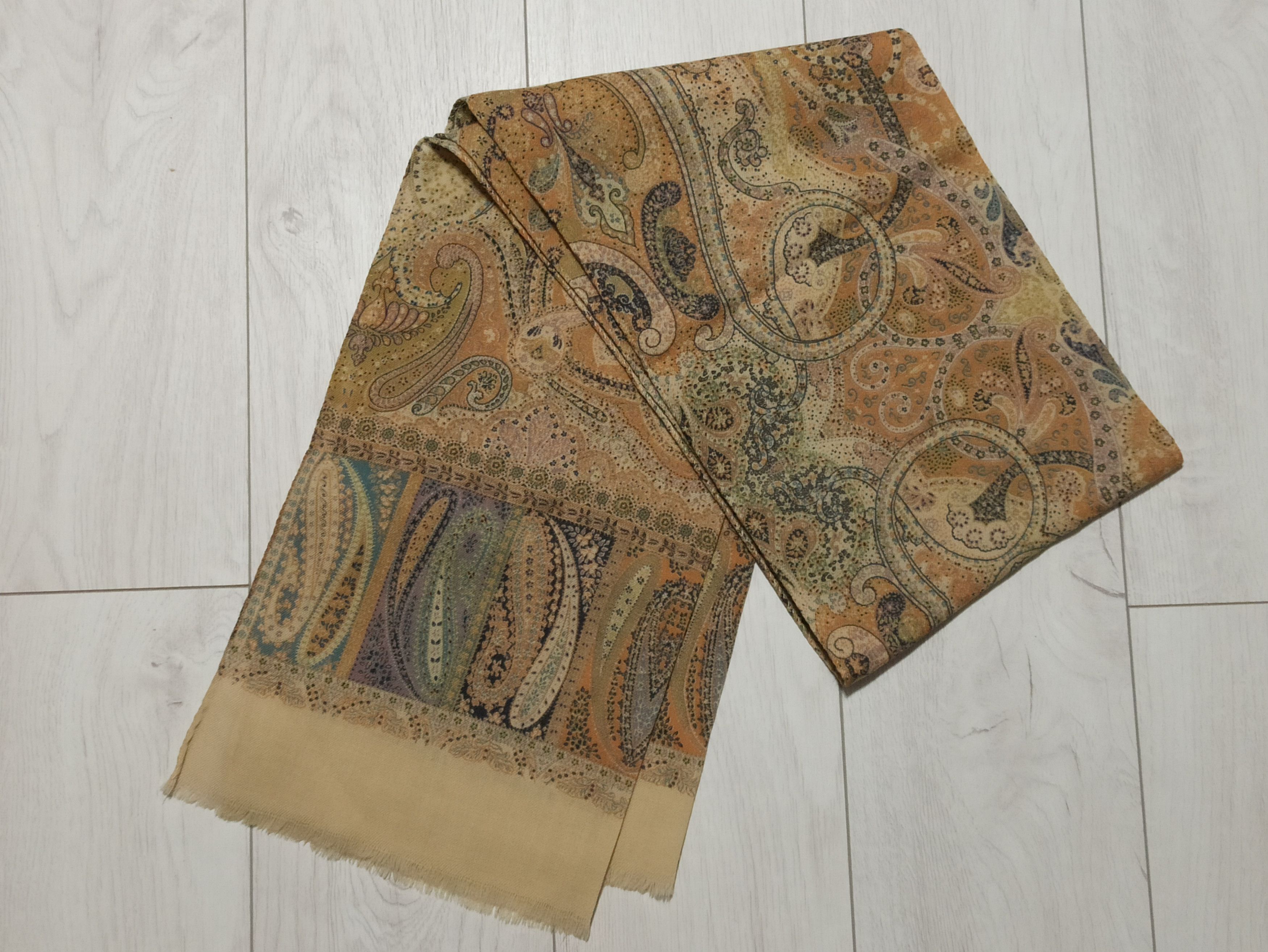 Other Anselmo Dionisio Rare Wool Scarf Size ONE SIZE - 6 Thumbnail