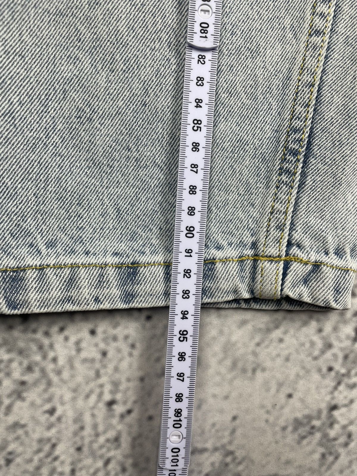 Polar Skate Co. Men’s Polar Skate W28 L30 Light Blue Jeans Baggy Streetwear Size US 28 / EU 44 - 6 Thumbnail