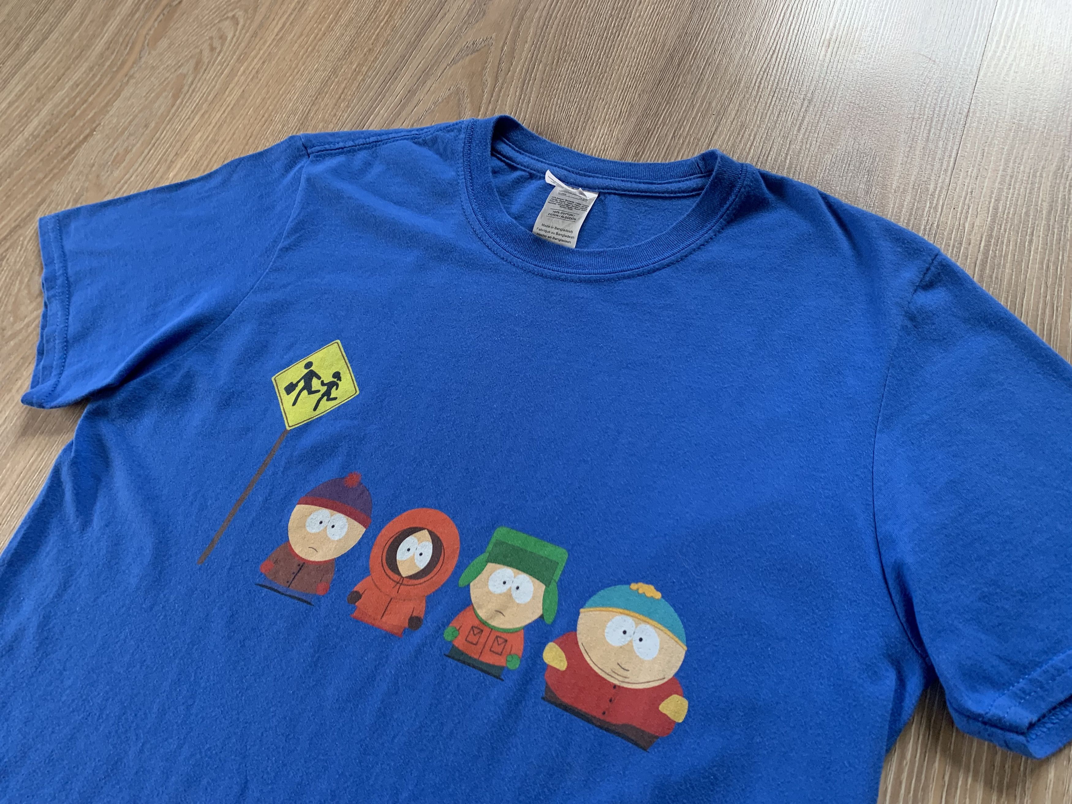 Cartoon Network × Gildan South Park Blue Printed T-Shirt Size US M / EU 48-50 / 2 - 4 Thumbnail