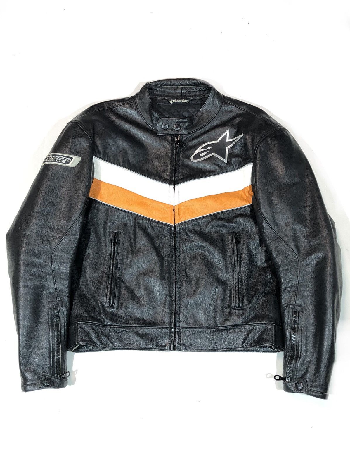 Dainese × Honda × Yamaha Alpinestars Motorcycle Leather Jacket Racing Size US M / EU 48-50 / 2 - 5 Thumbnail