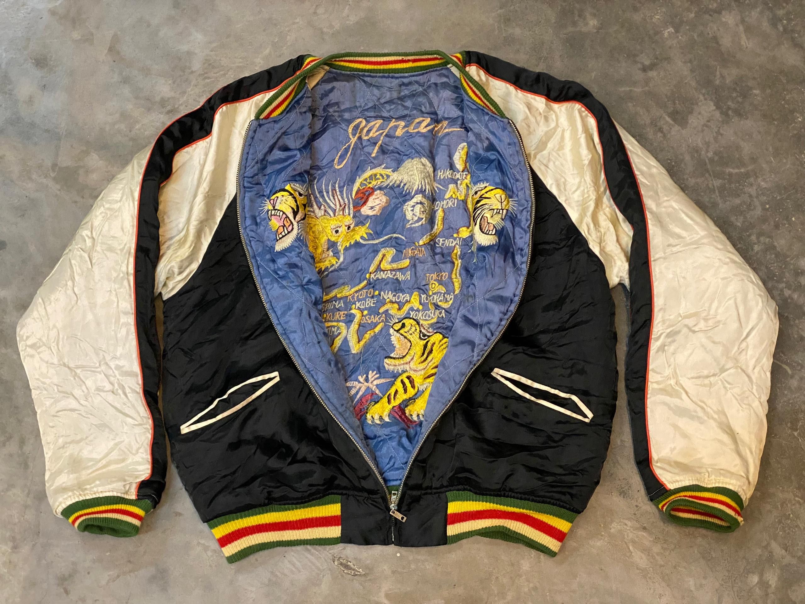 The Silver Stone SUKAJAN THE SILVER STONE REVERSIBLE EMBROIDERY JACKET Size US L / EU 52-54 / 3 - 8 Thumbnail