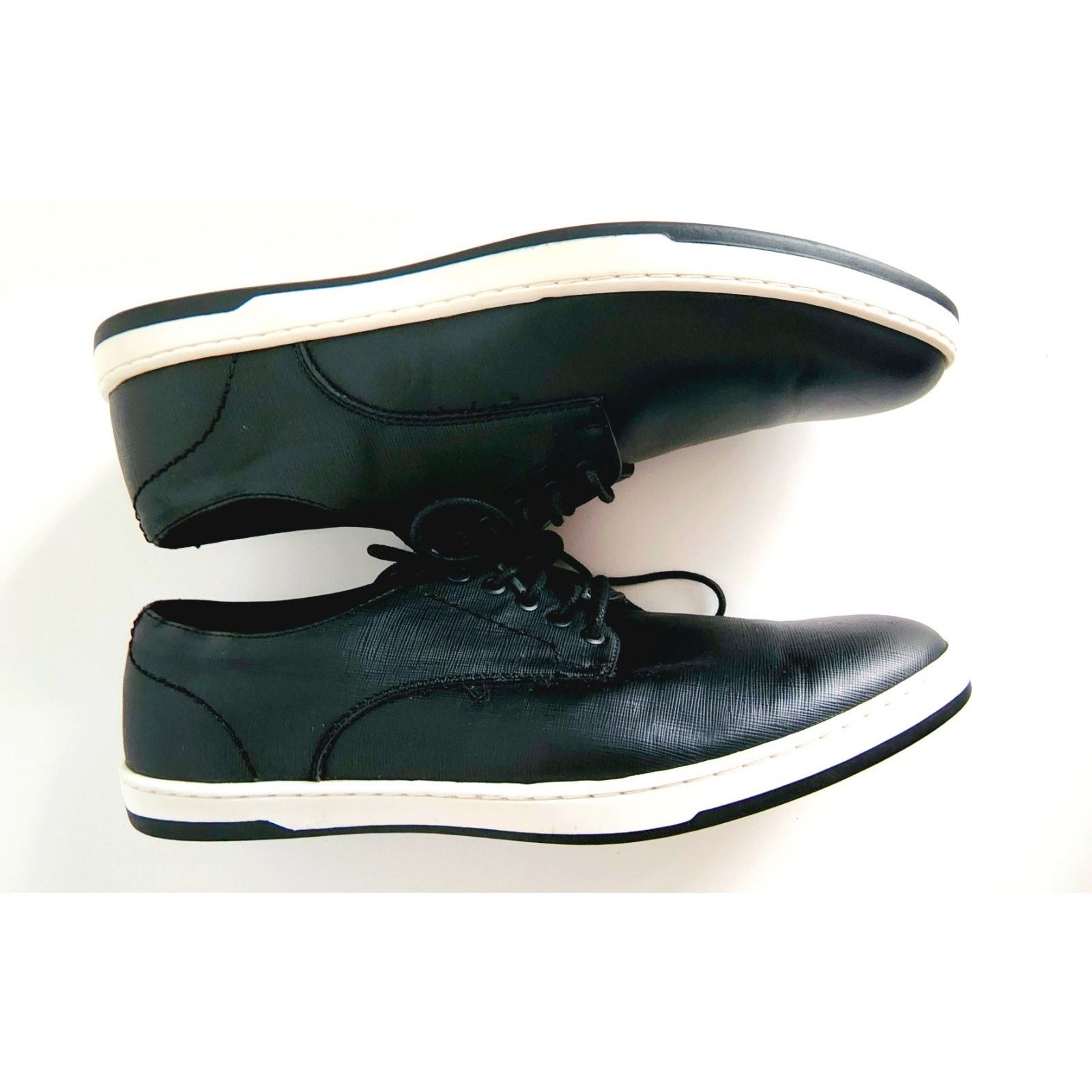 Zara Zara Men Formal Sneakers Classic Black Lightweight Size US 11 / EU 44 - 4 Thumbnail