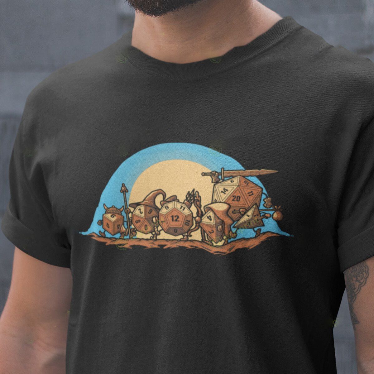 Designer × Vintage The Fellowship Of The Dices T-Shirt Size US L / EU 52-54 / 3 - 2 Thumbnail
