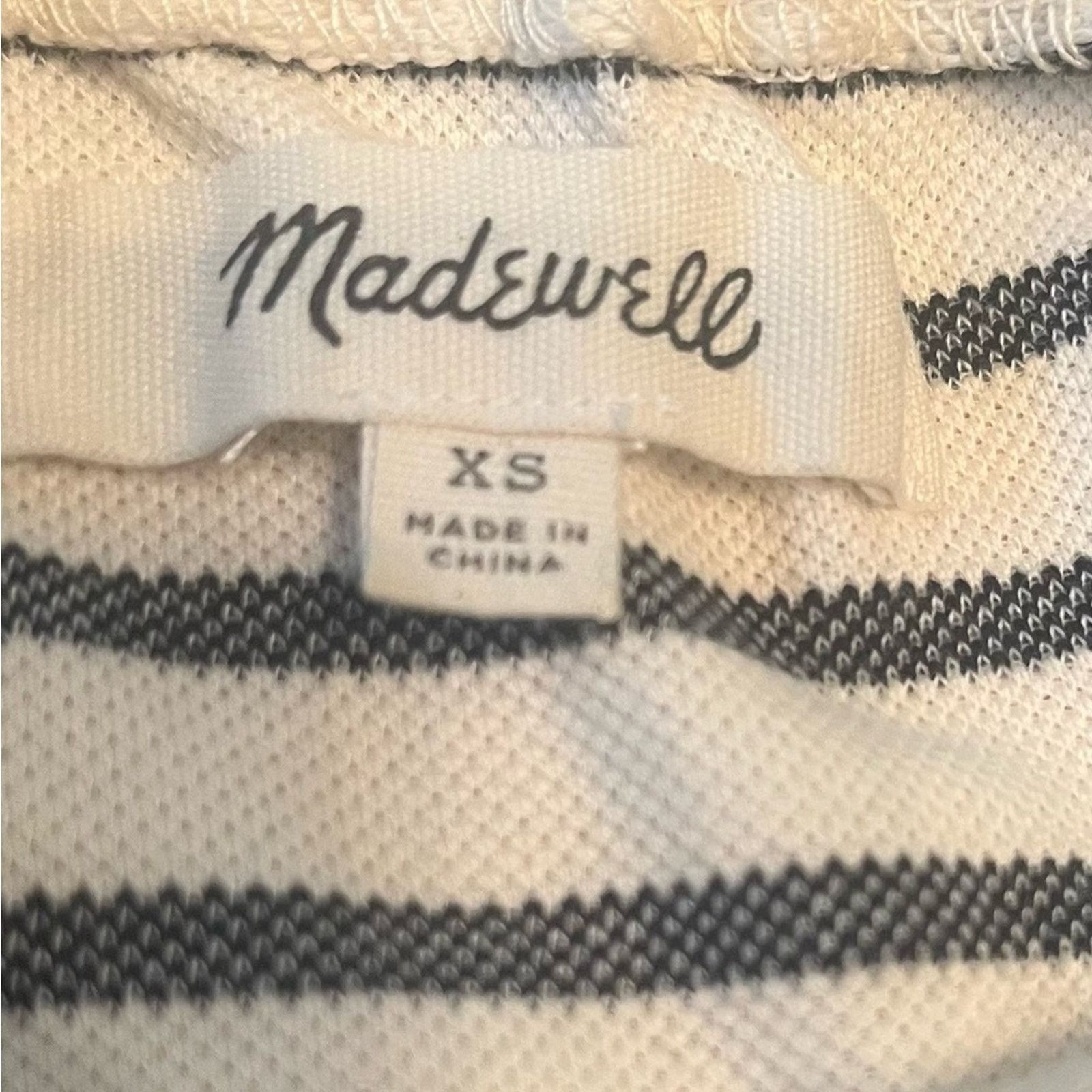 Madewell Madewell Melody off the shoulder Top drawstring waist, XS Size XS / US 0-2 / IT 36-38 - 3 Thumbnail